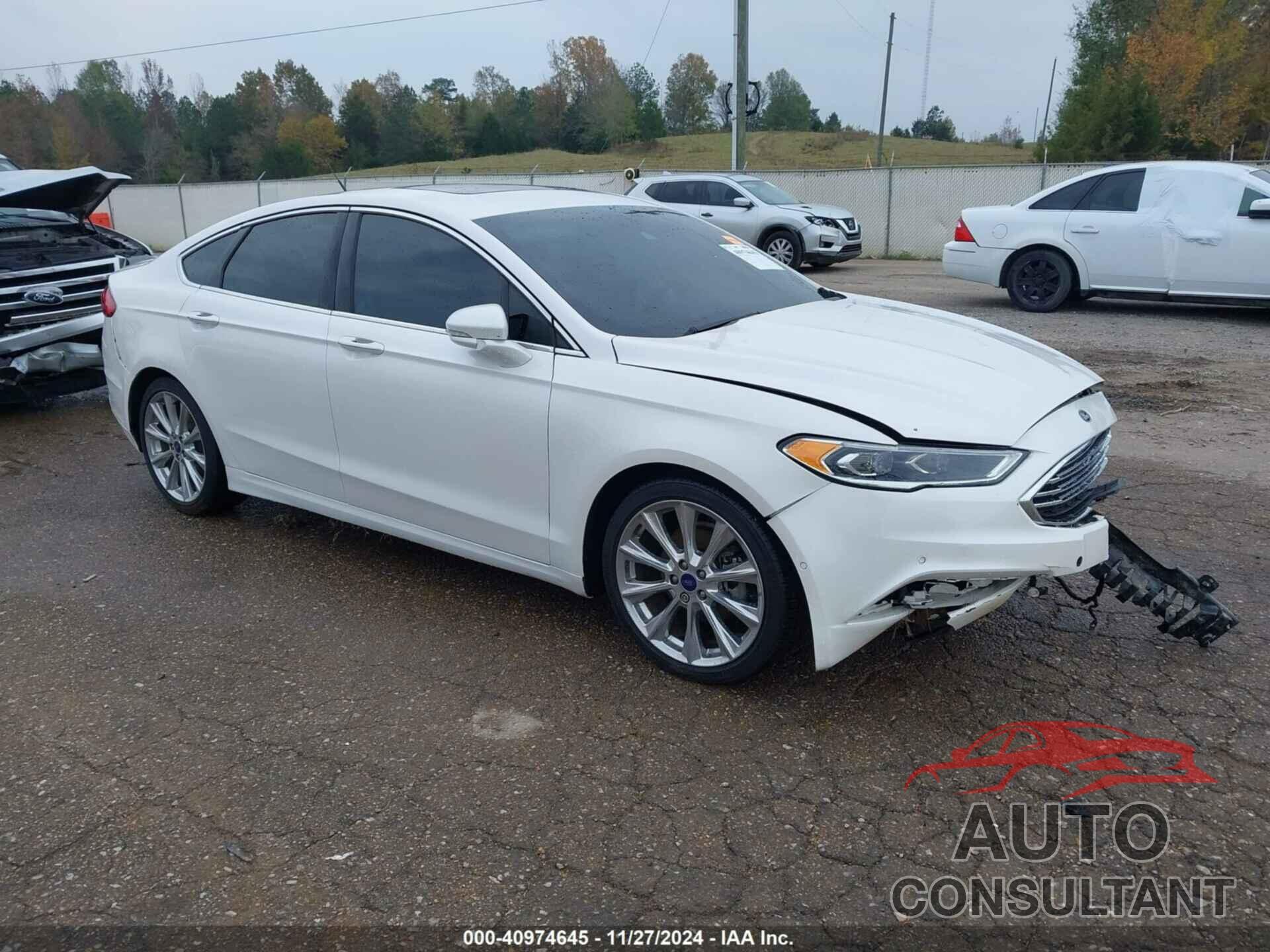 FORD FUSION 2017 - 3FA6P0D91HR120616