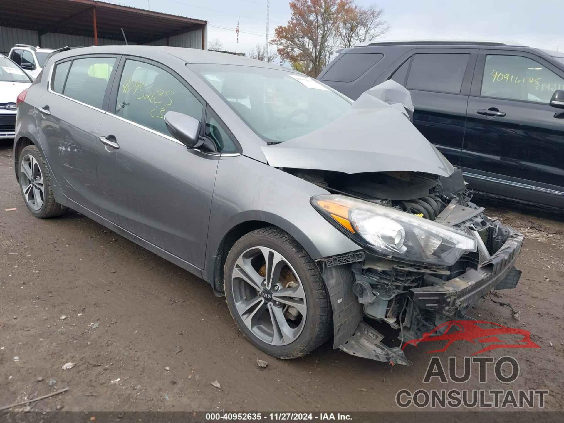 KIA FORTE 2016 - KNAFX5A81G5490739