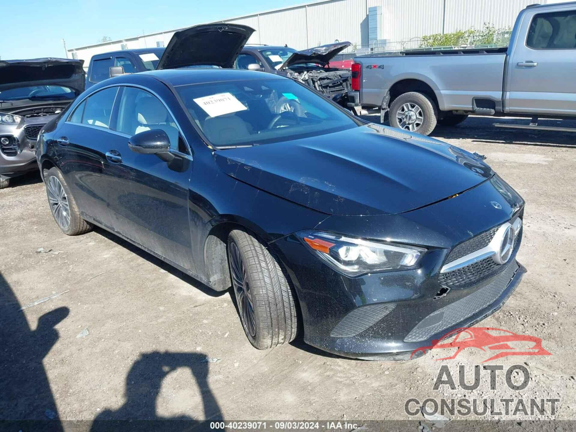 MERCEDES-BENZ CLA 250 COUPE 2023 - W1K5J4HB6PN403015