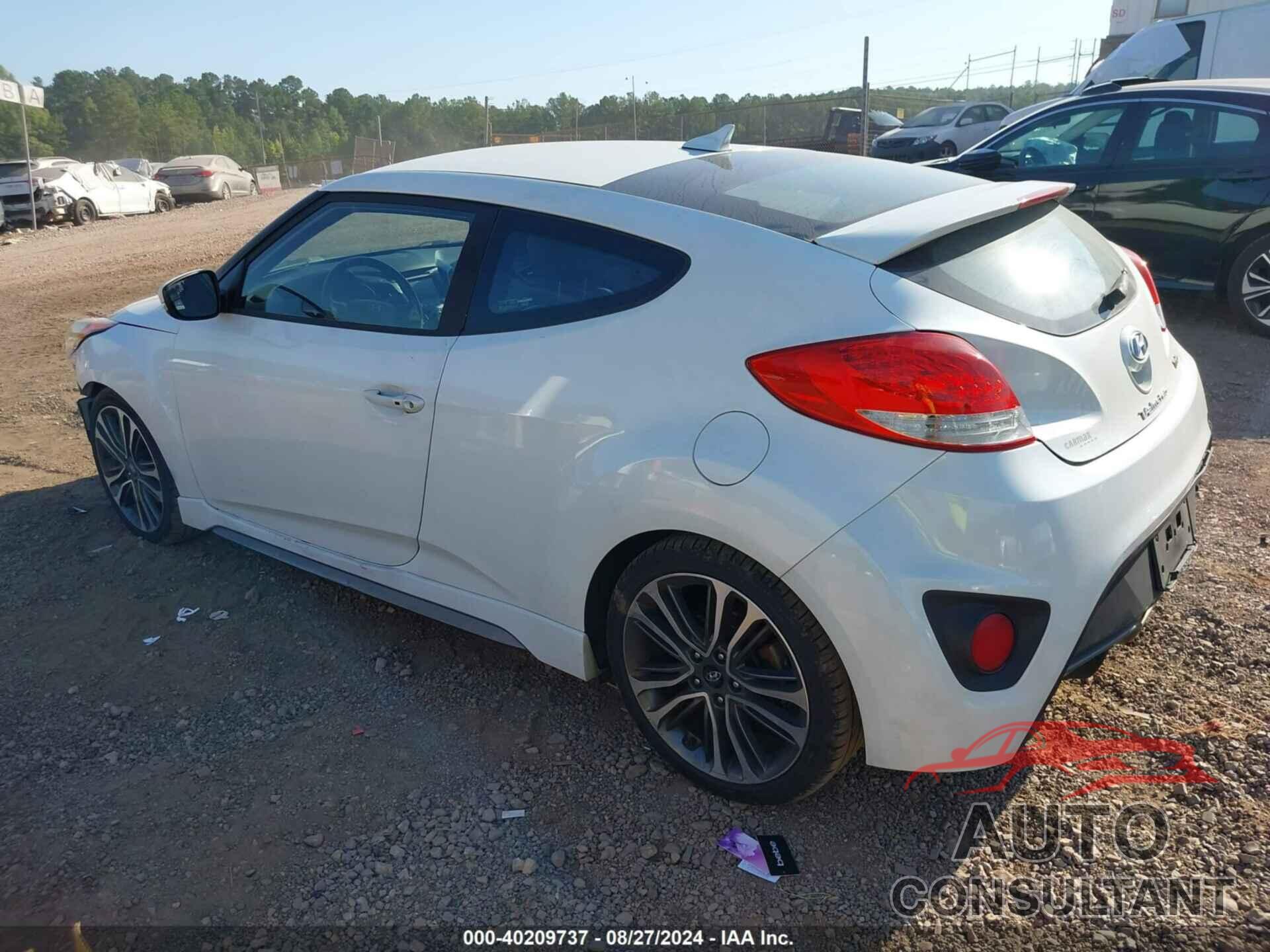 HYUNDAI VELOSTER 2016 - KMHTC6AE7GU287014