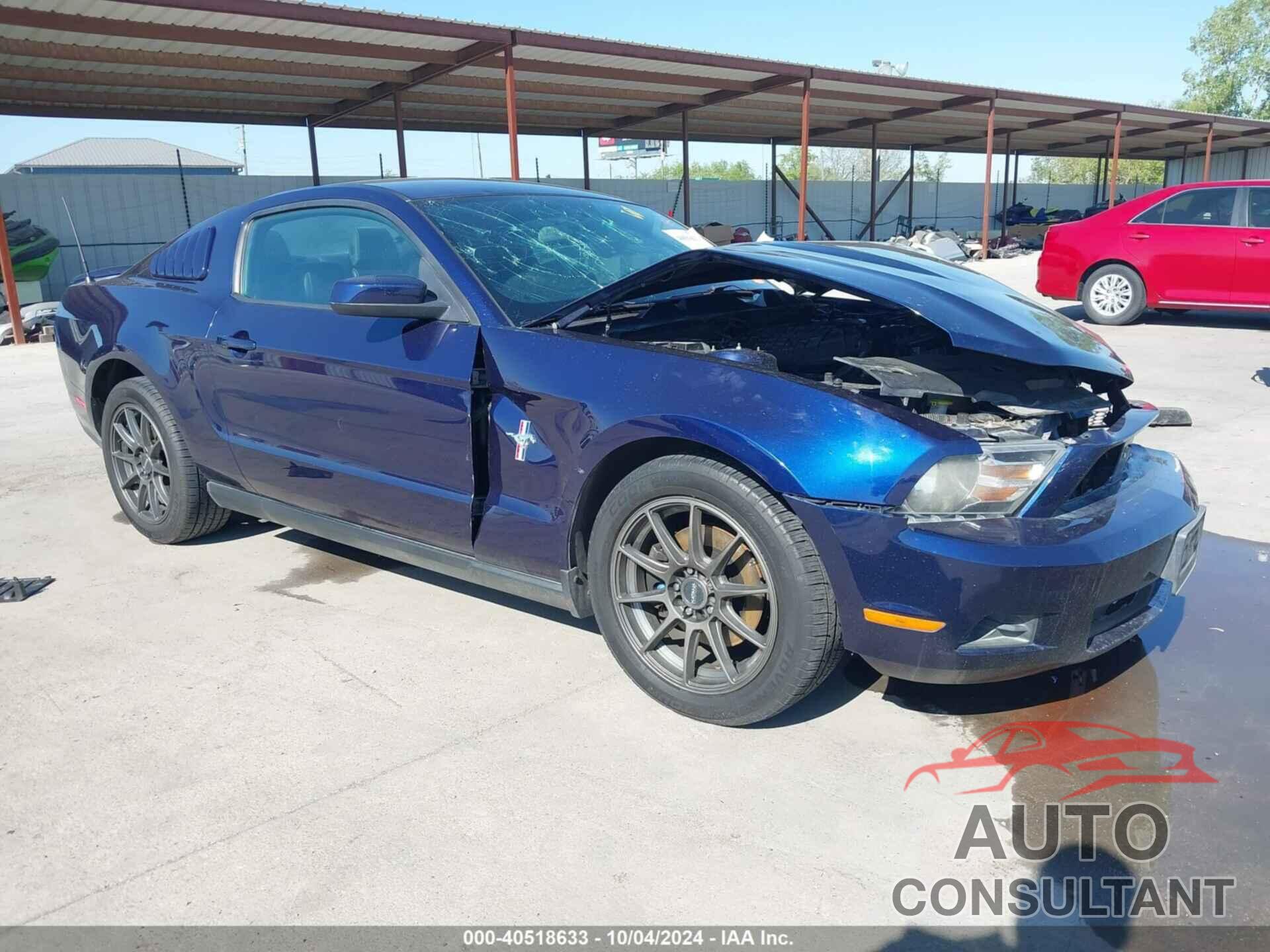 FORD MUSTANG 2012 - 1ZVBP8AM3C5256173