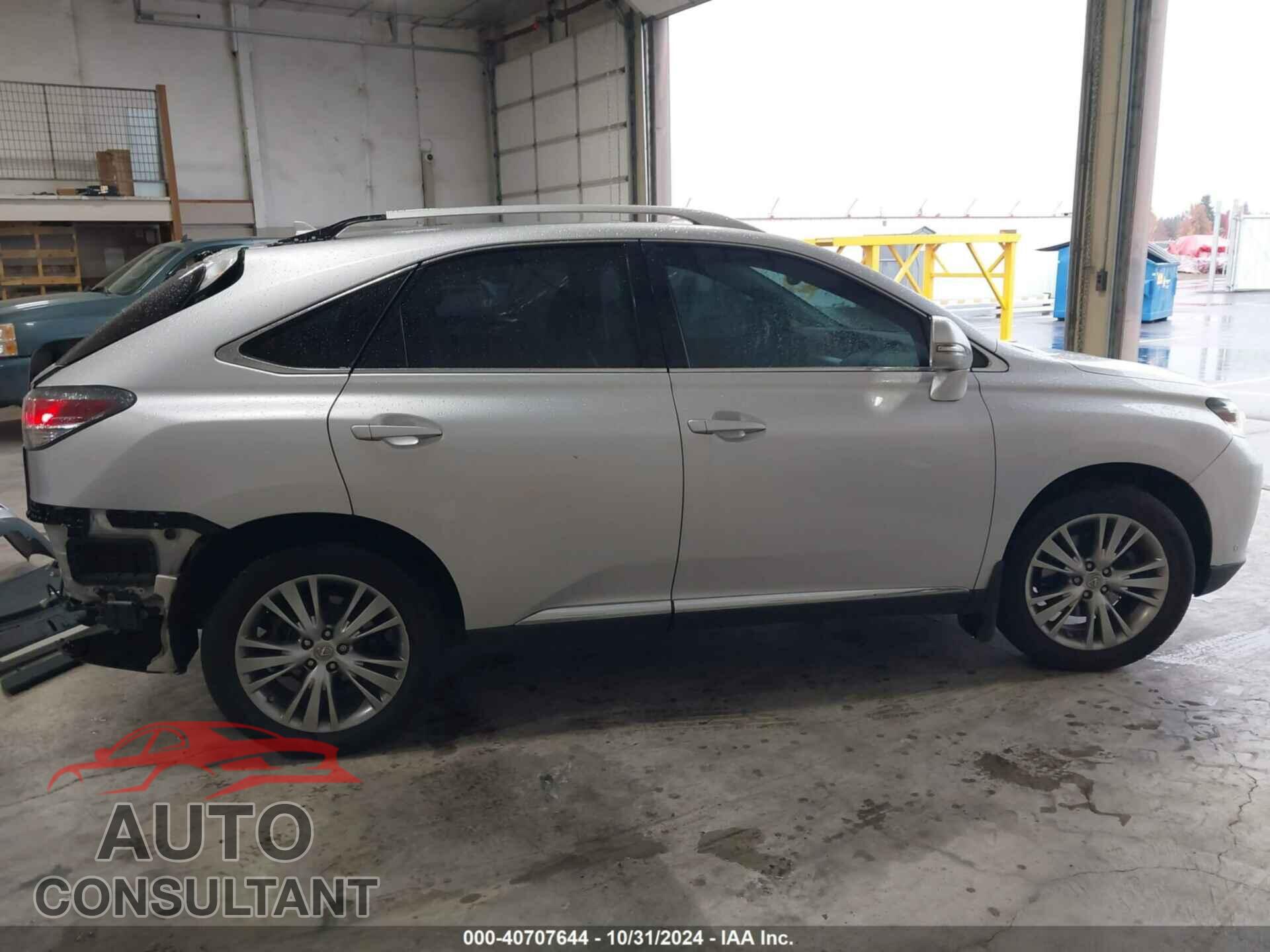 LEXUS RX 350 2013 - 2T2BK1BA5DC201253