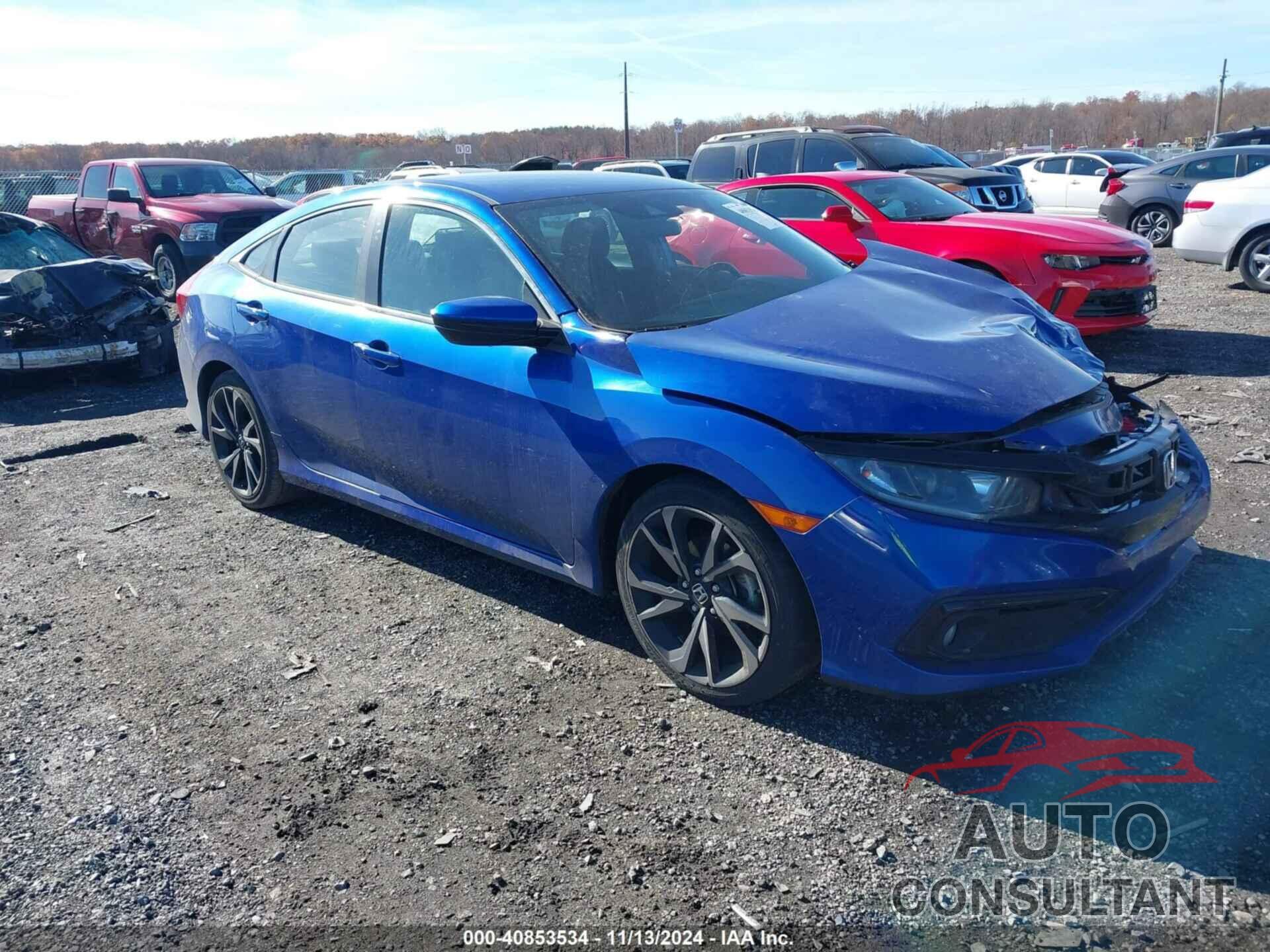 HONDA CIVIC 2020 - 2HGFC2F87LH516979