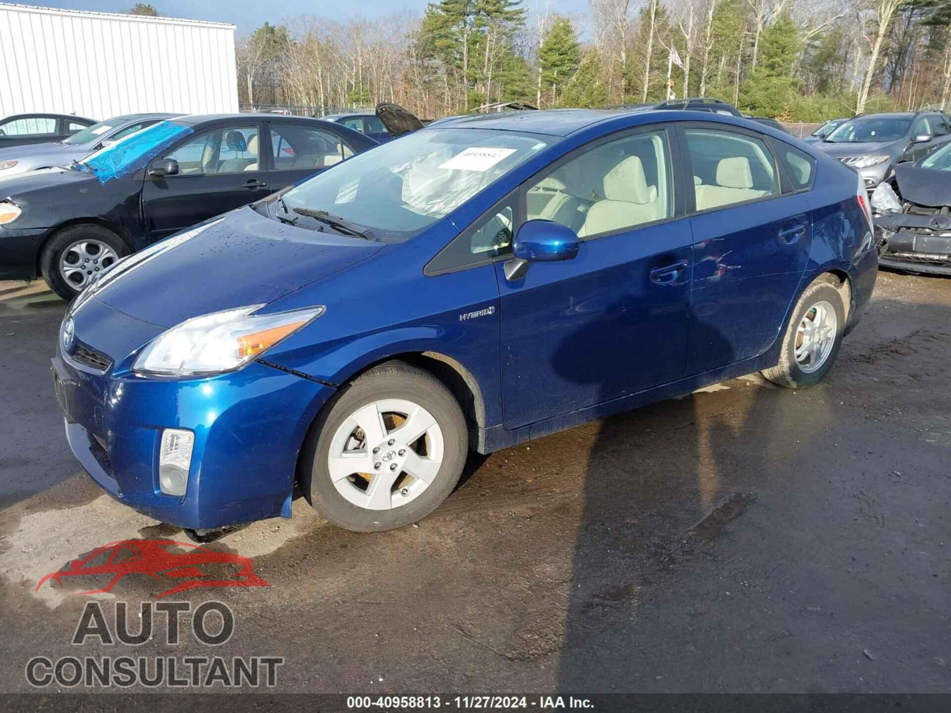 TOYOTA PRIUS 2011 - JTDKN3DU8B0321117