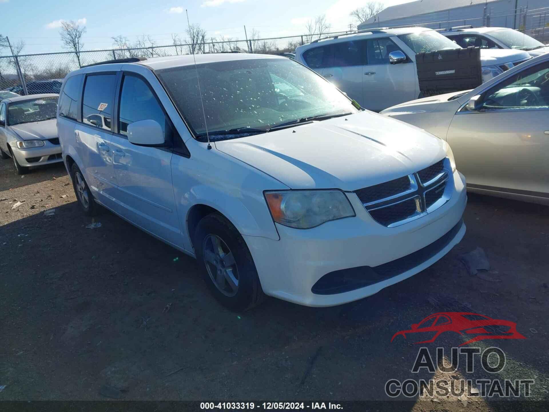 DODGE GRAND CARAVAN 2012 - 2C4RDGCG3CR225021