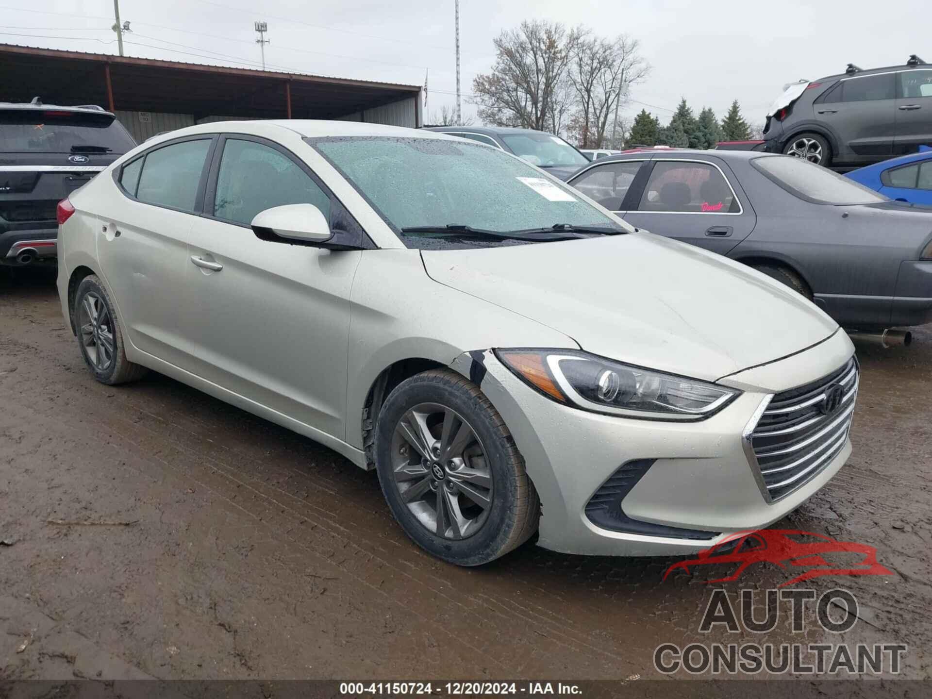 HYUNDAI ELANTRA 2017 - 5NPD84LF0HH096664