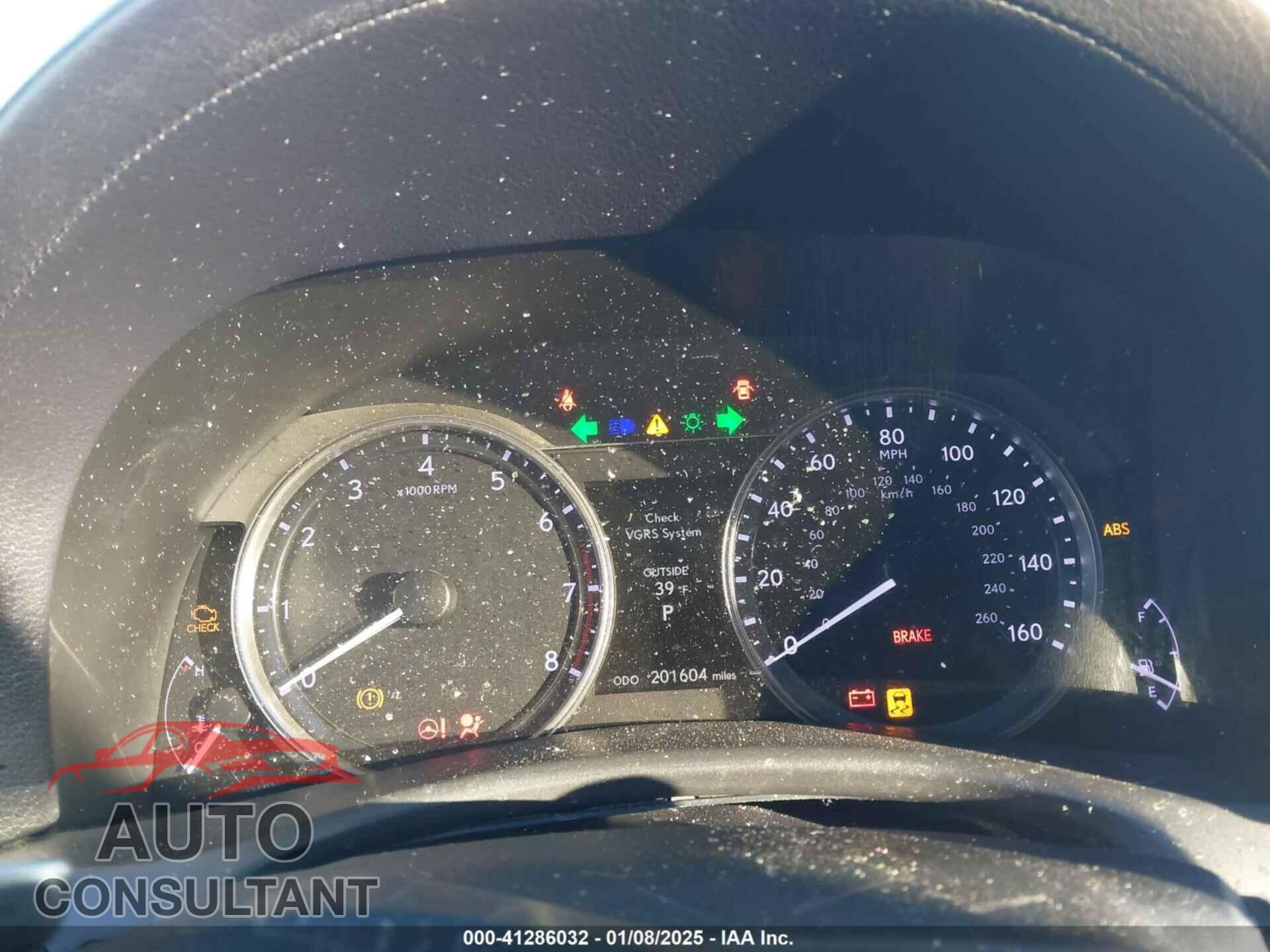 LEXUS GS 2013 - JTHBE1BL7D5005467