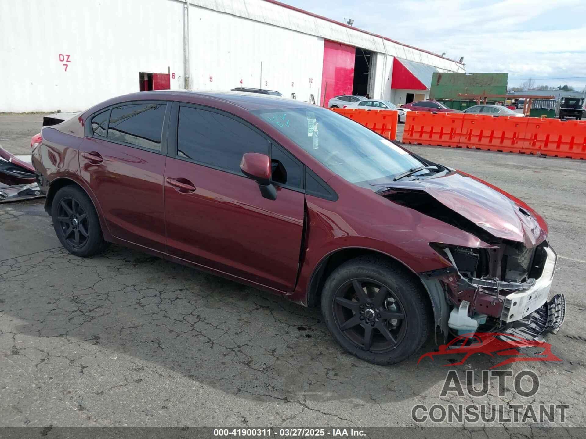 HONDA CIVIC 2013 - 19XFB2F59DE220673