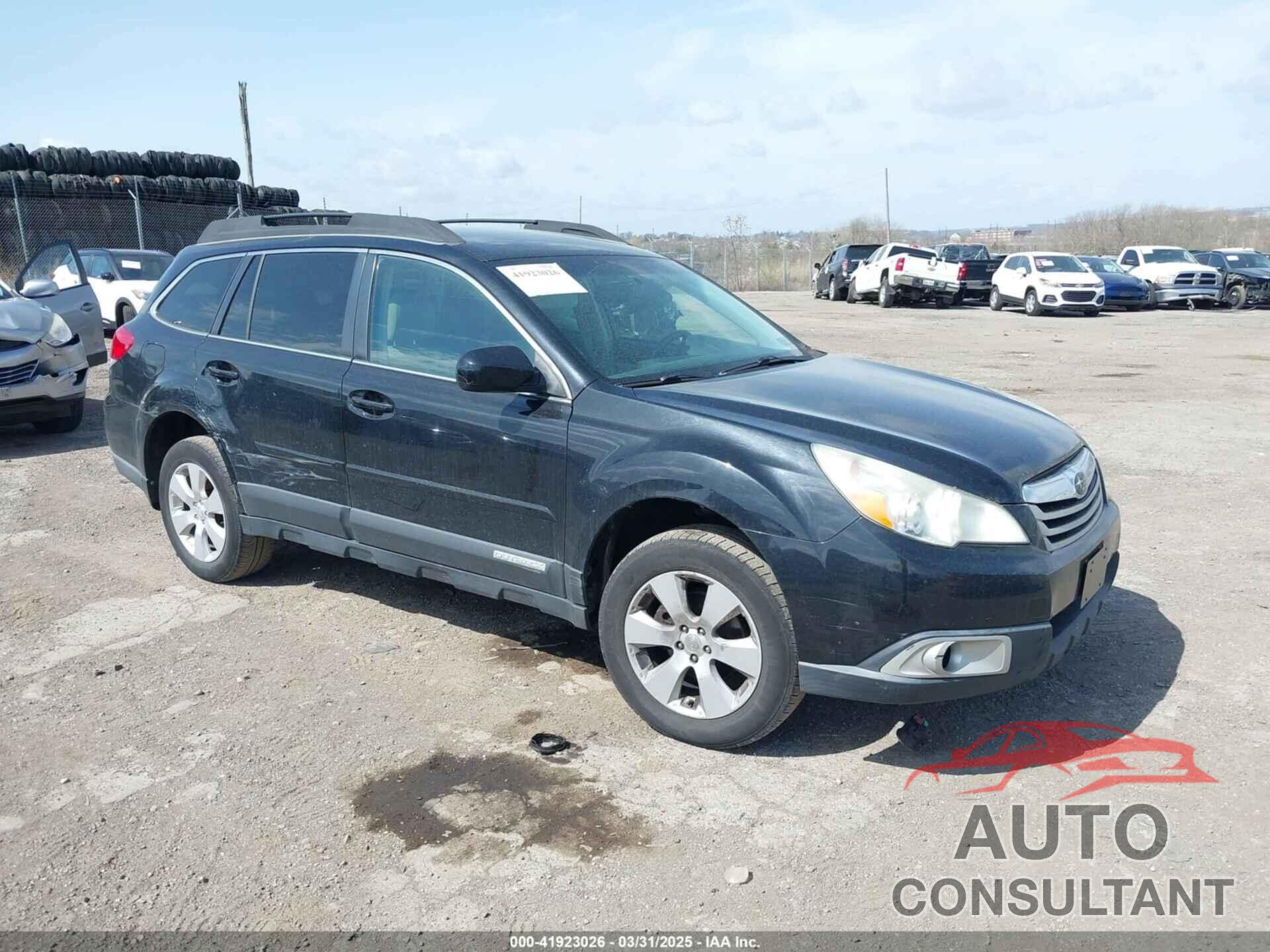 SUBARU OUTBACK 2012 - 4S4BRBCC5C1230417