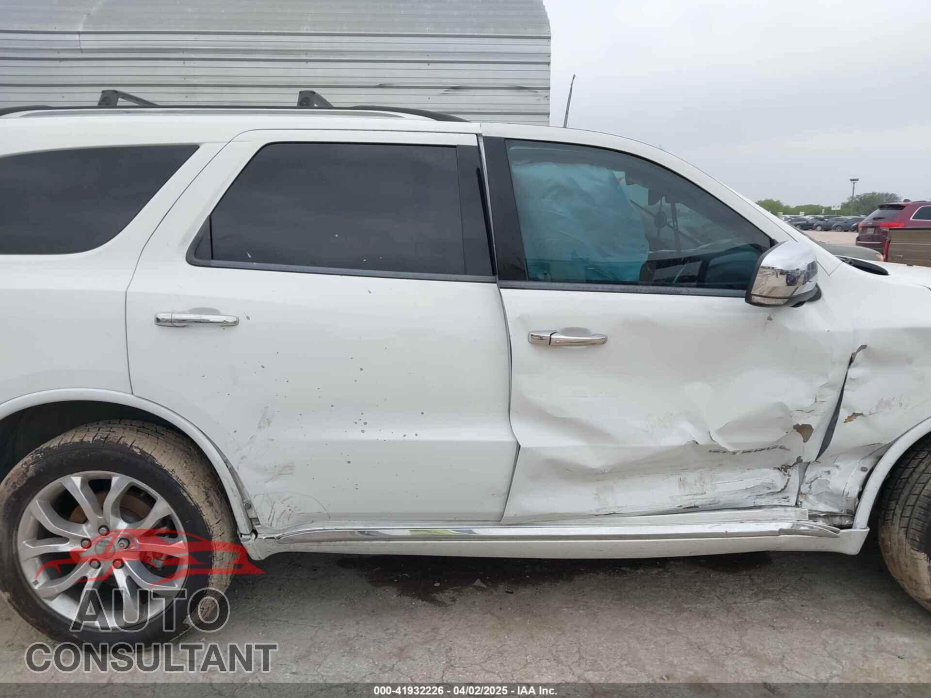 DODGE DURANGO 2017 - 1C4RDJEG1HC611706