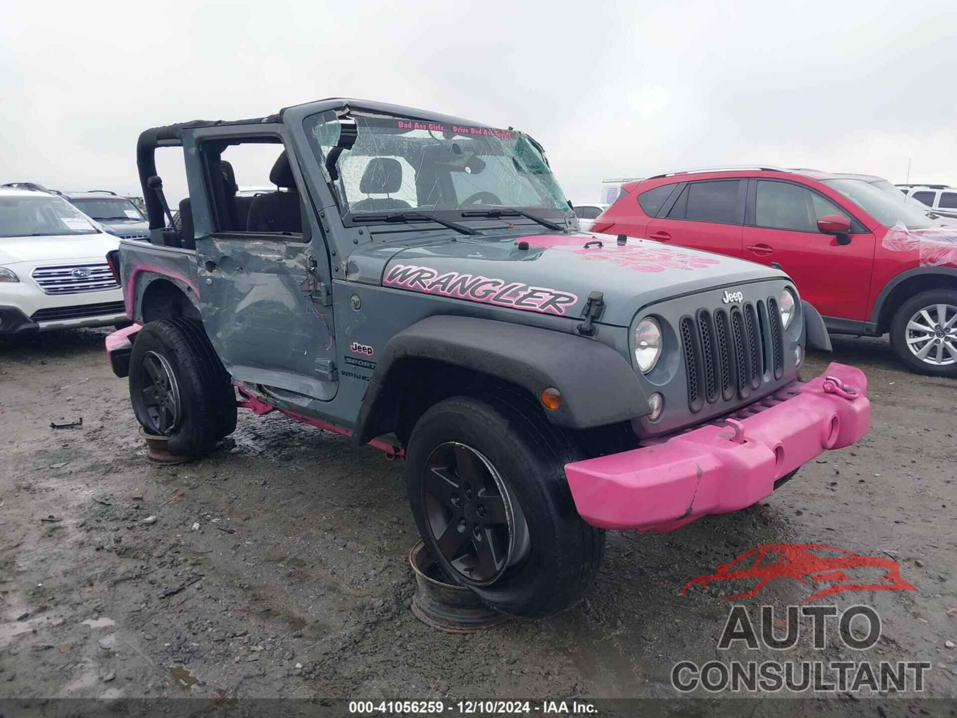JEEP WRANGLER 2015 - 1C4AJWAG3FL589214
