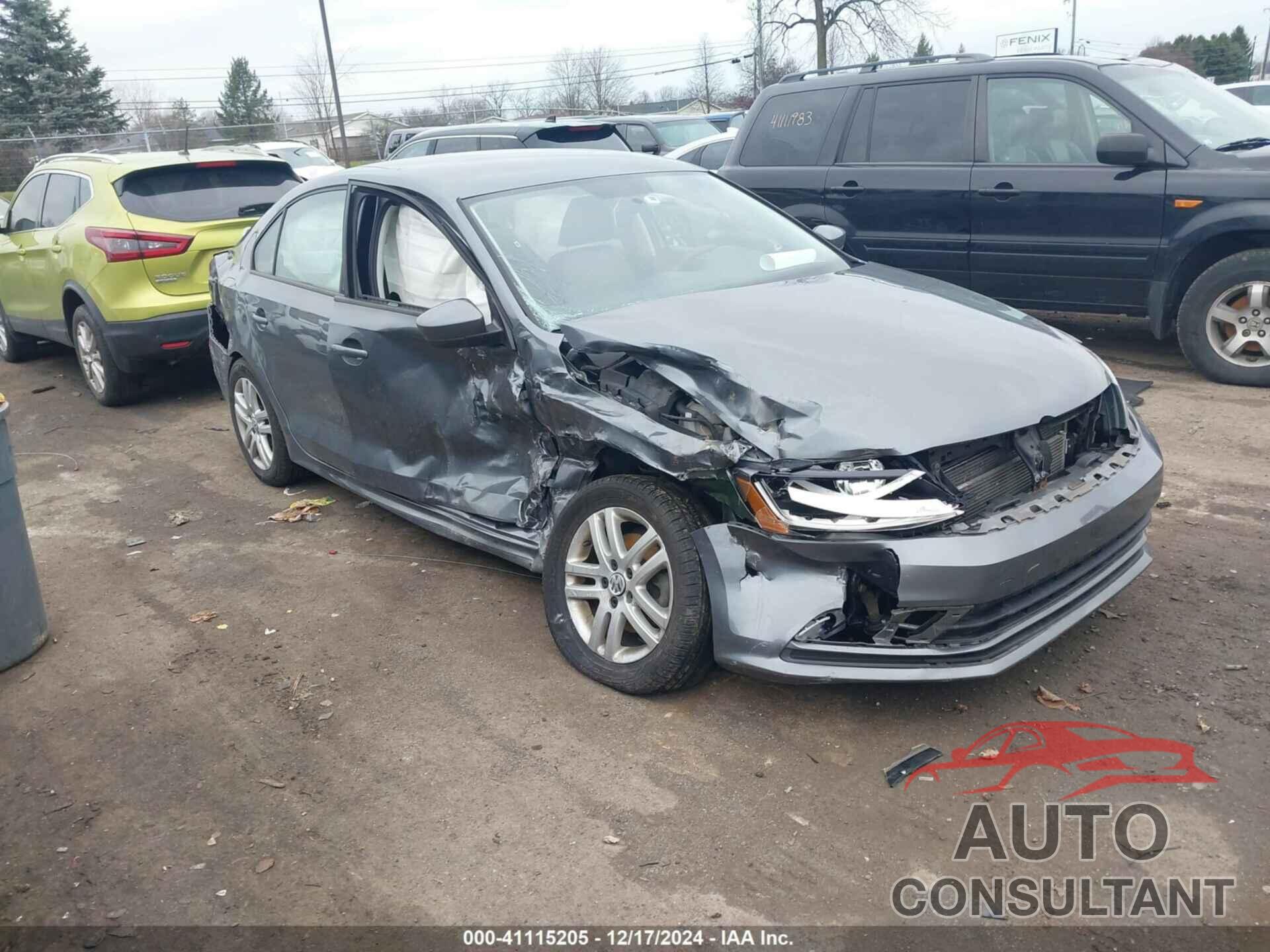 VOLKSWAGEN JETTA 2018 - 3VW2B7AJ0JM258369