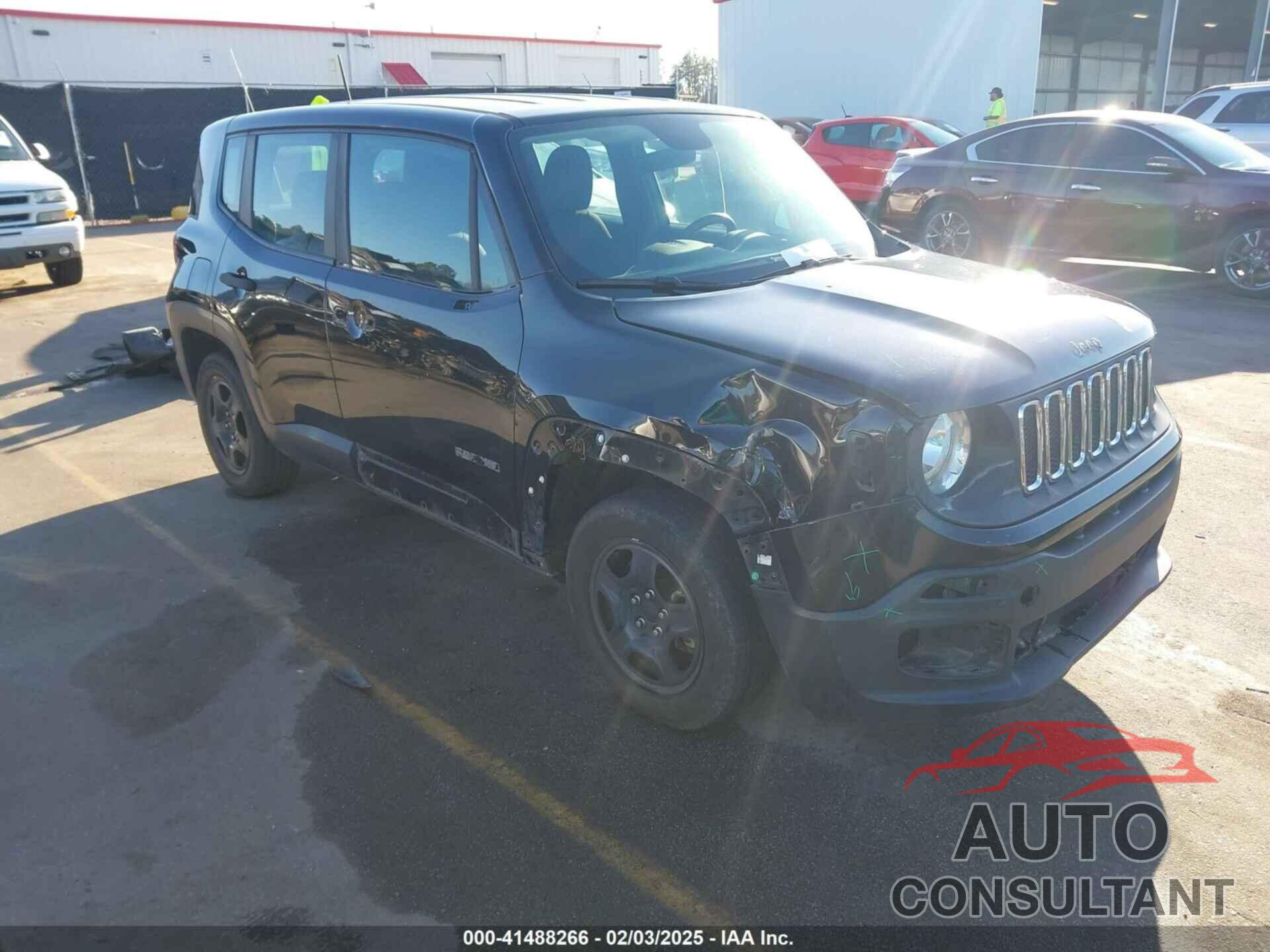 JEEP RENEGADE 2017 - ZACCJAAB0HPF13450