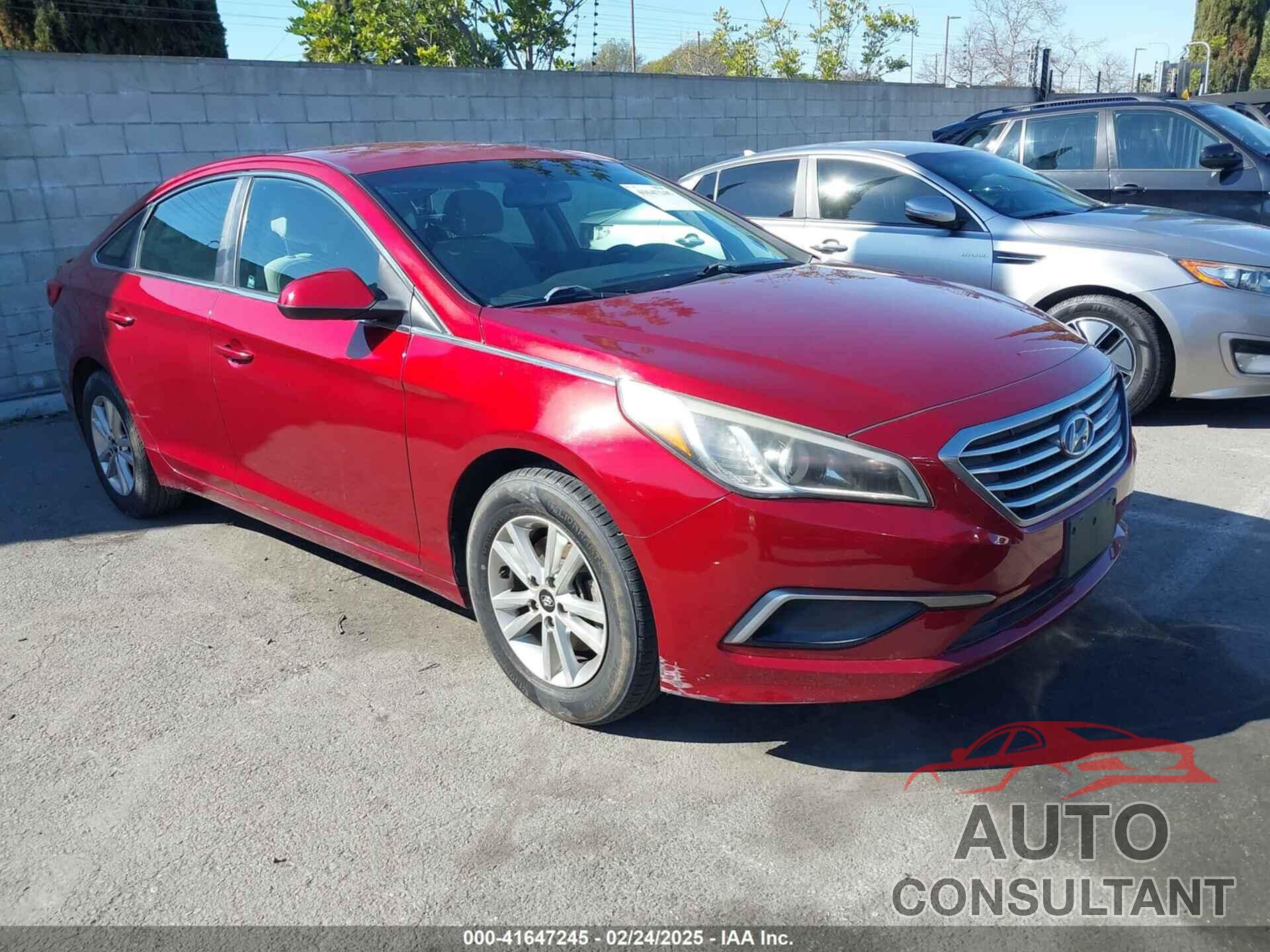 HYUNDAI SONATA 2016 - 5NPE24AF8GH265577