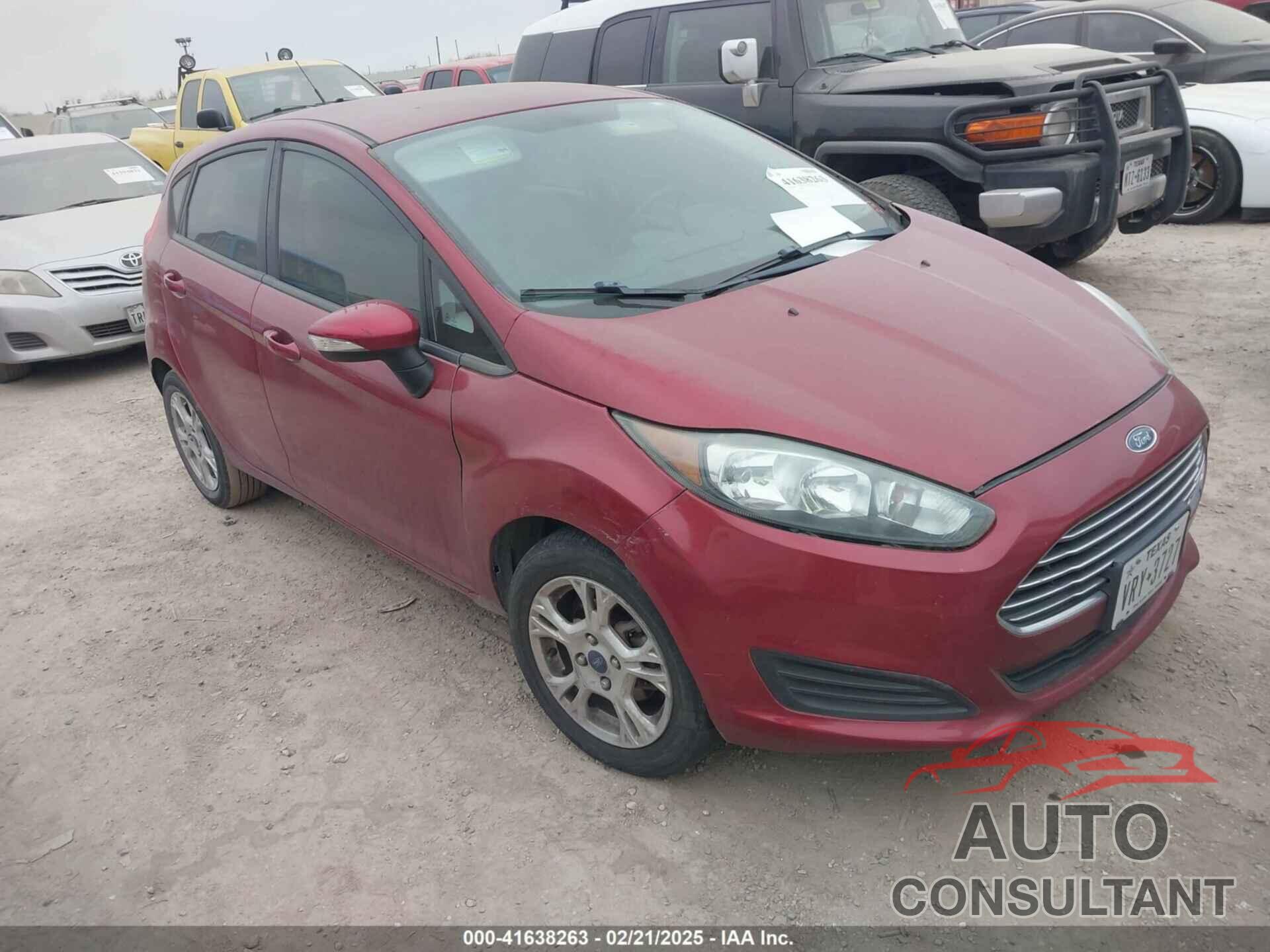FORD FIESTA 2014 - 3FADP4EJ8EM134884