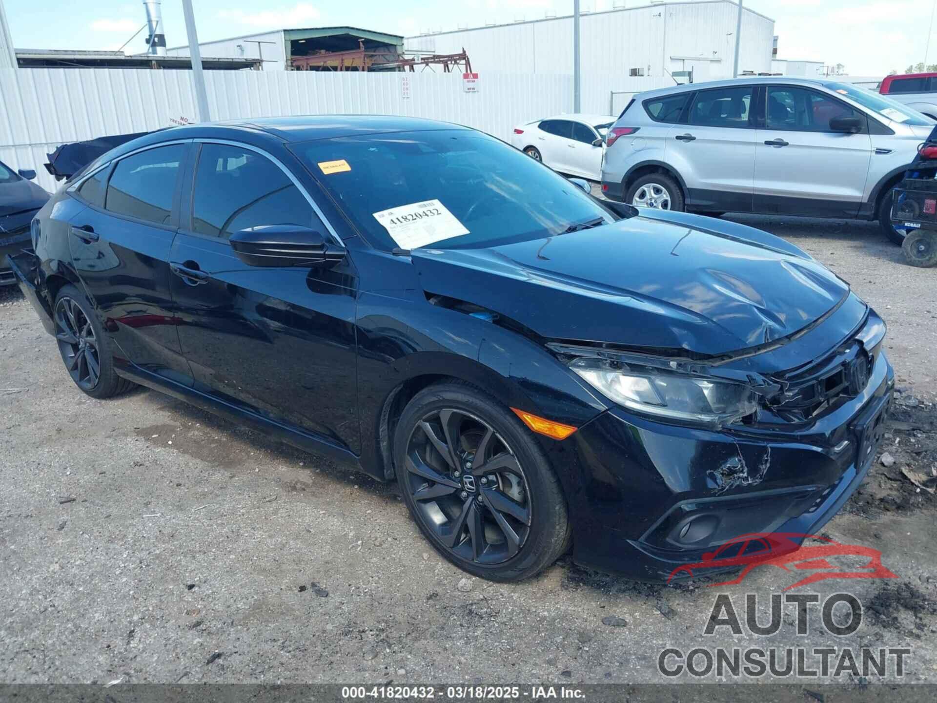 HONDA CIVIC 2020 - 19XFC2F85LE020492