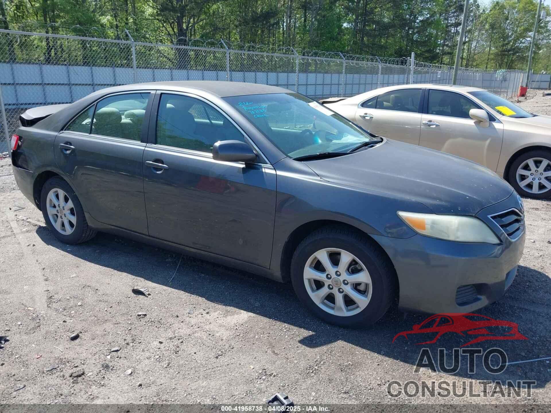 TOYOTA CAMRY 2011 - 4T1BF3EK2BU144014