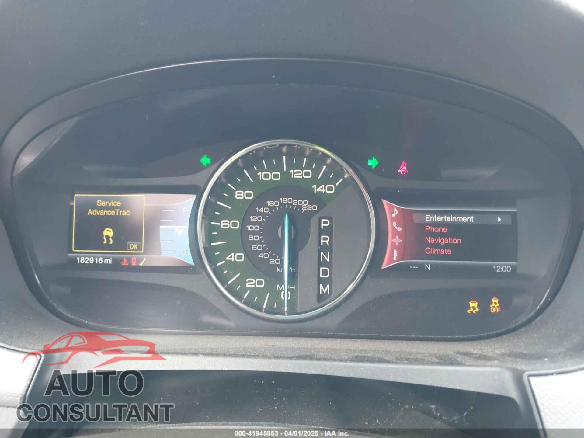 FORD EDGE 2011 - 2FMDK3JCXBBB30032