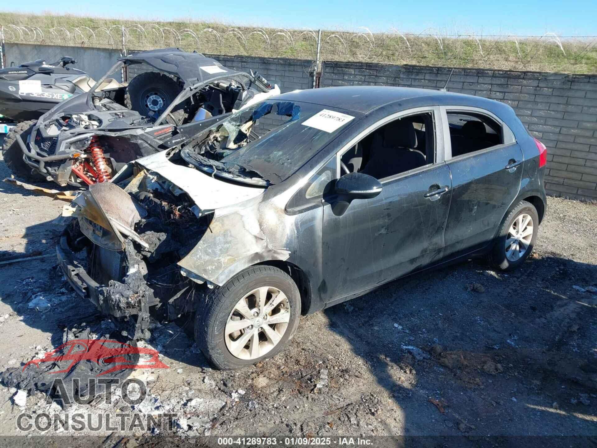 KIA RIO5 2012 - KNADN5A30C6082089