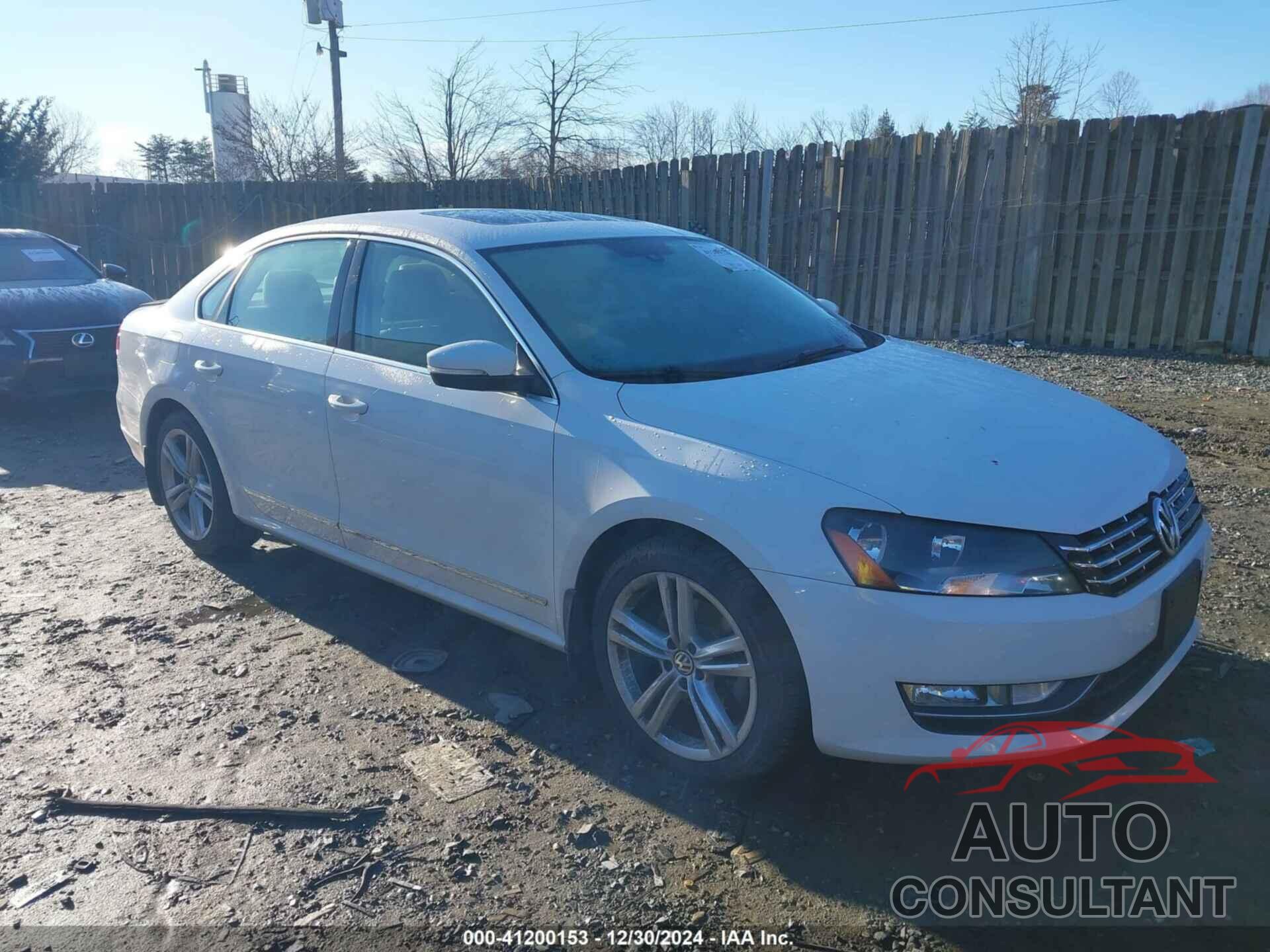 VOLKSWAGEN PASSAT 2014 - 1VWCN7A39EC036840