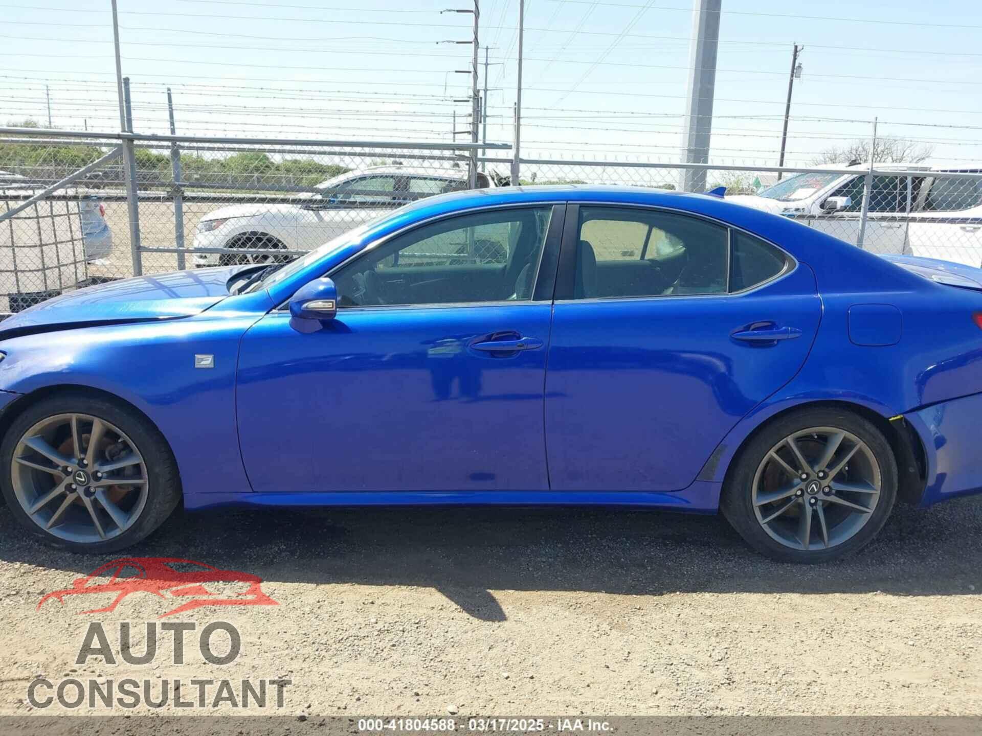 LEXUS IS 250 2012 - JTHBF5C20C5170396