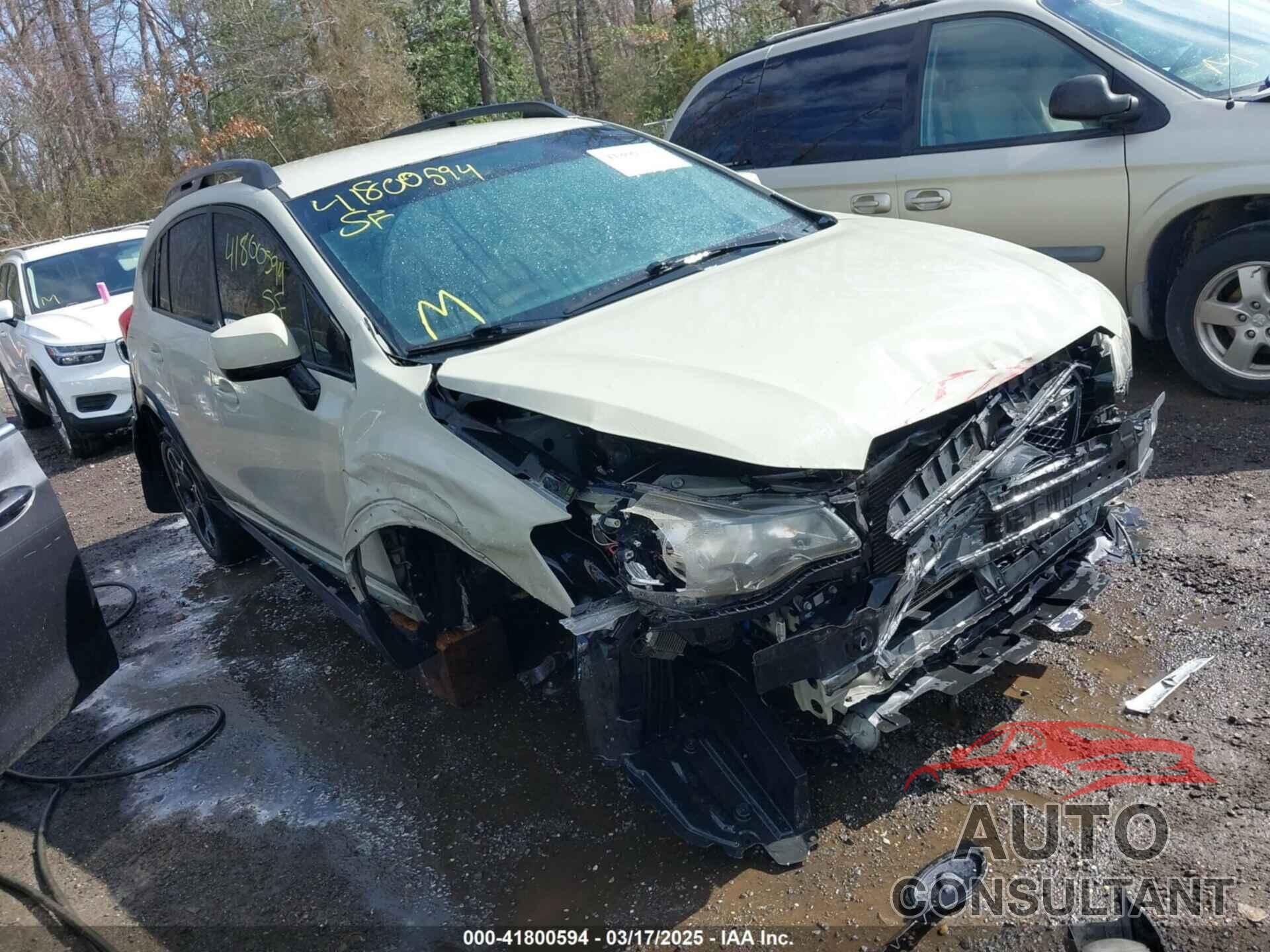 SUBARU XV CROSSTREK 2013 - JF2GPAGC2DH824798