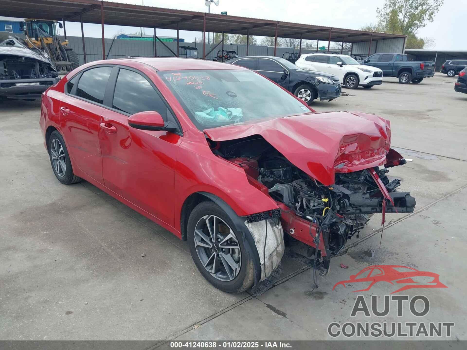 KIA FORTE 2022 - 3KPF24AD2NE427241