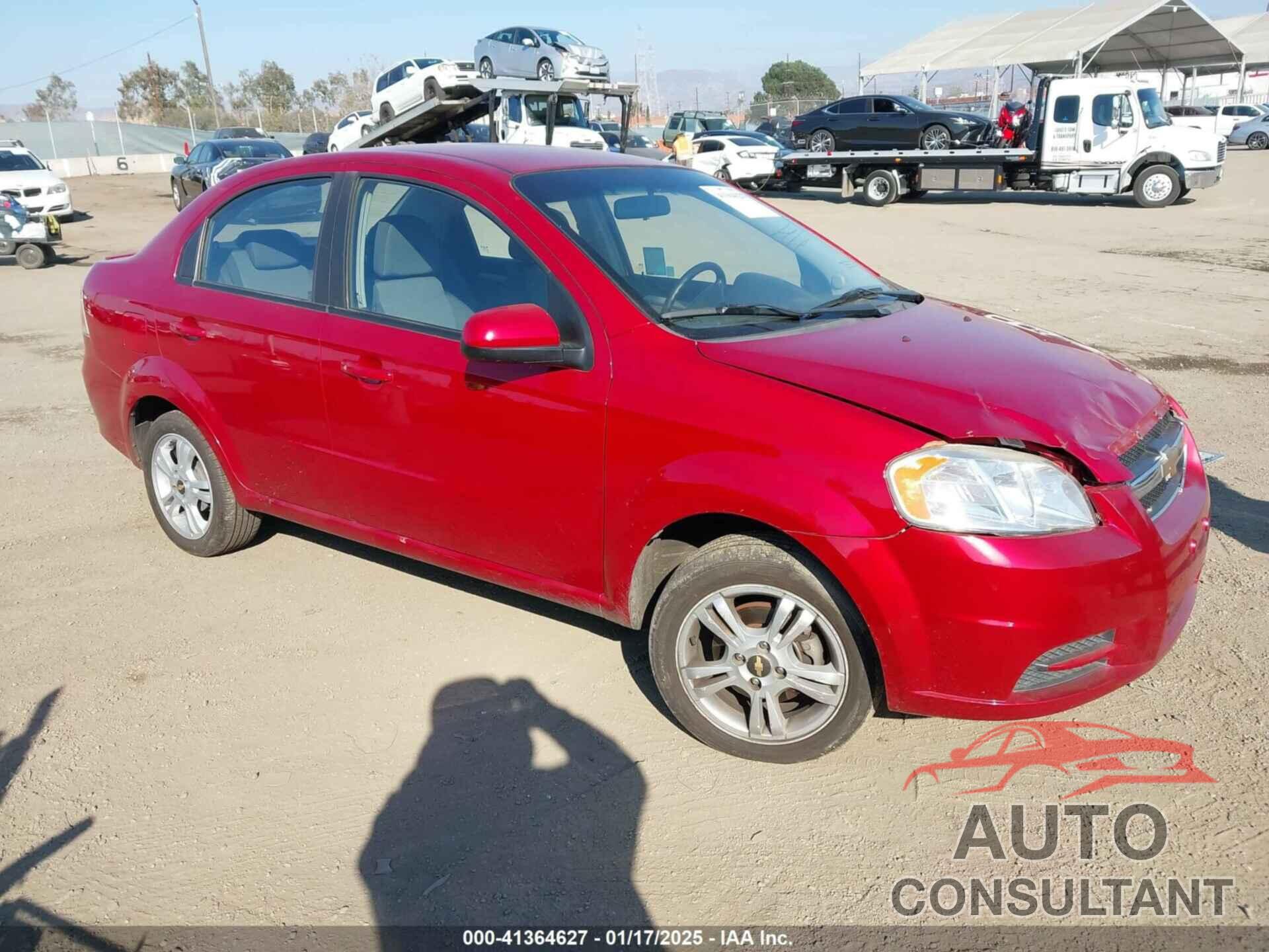 CHEVROLET AVEO 2011 - KL1TD5DE2BB242761