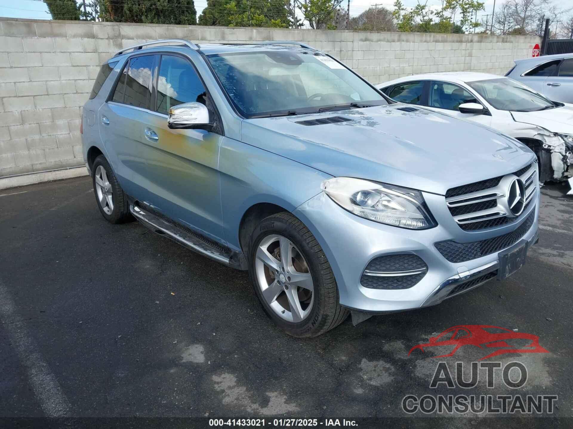 MERCEDES-BENZ GLE 350 2016 - 4JGDA5JB6GA724917