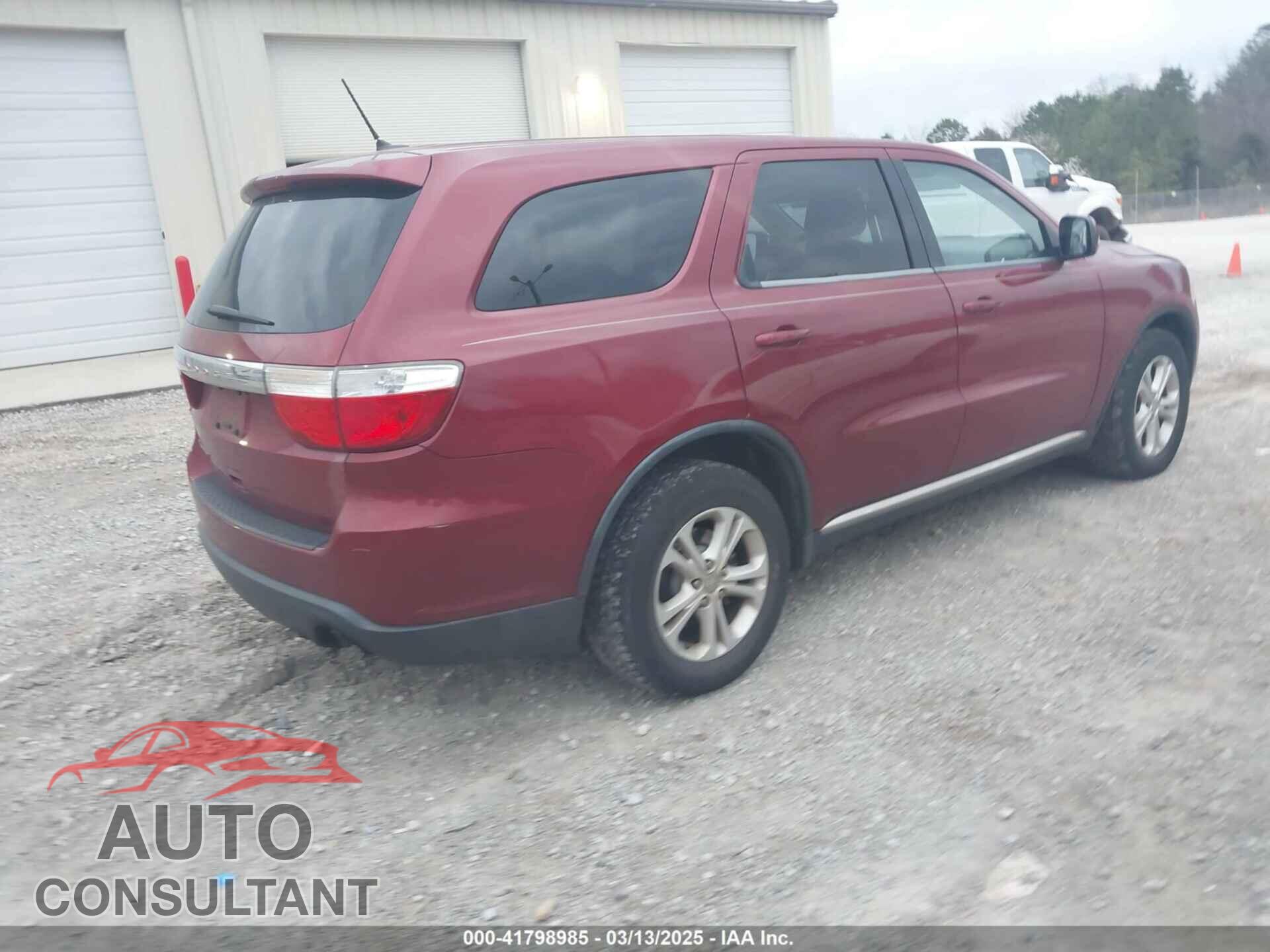 DODGE DURANGO 2013 - 1C4RDHAG8DC552467