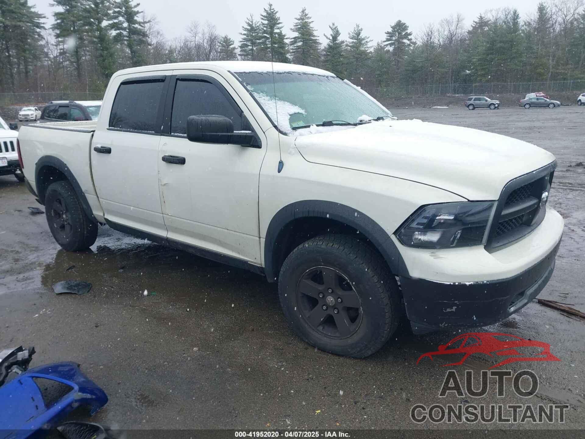 DODGE RAM 1500 2009 - 1D3HV13P59S757293