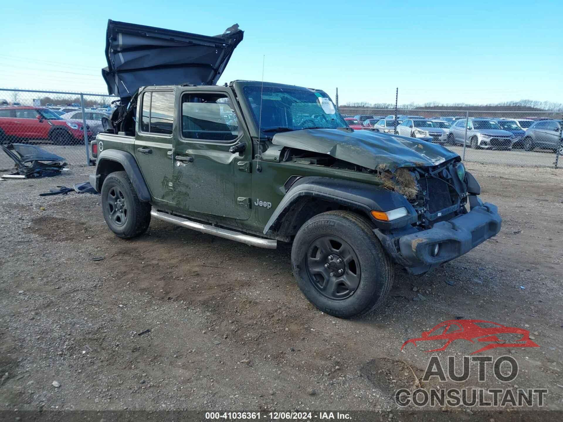 JEEP WRANGLER UNLIMITED 2020 - 1C4HJXDN5LW341734