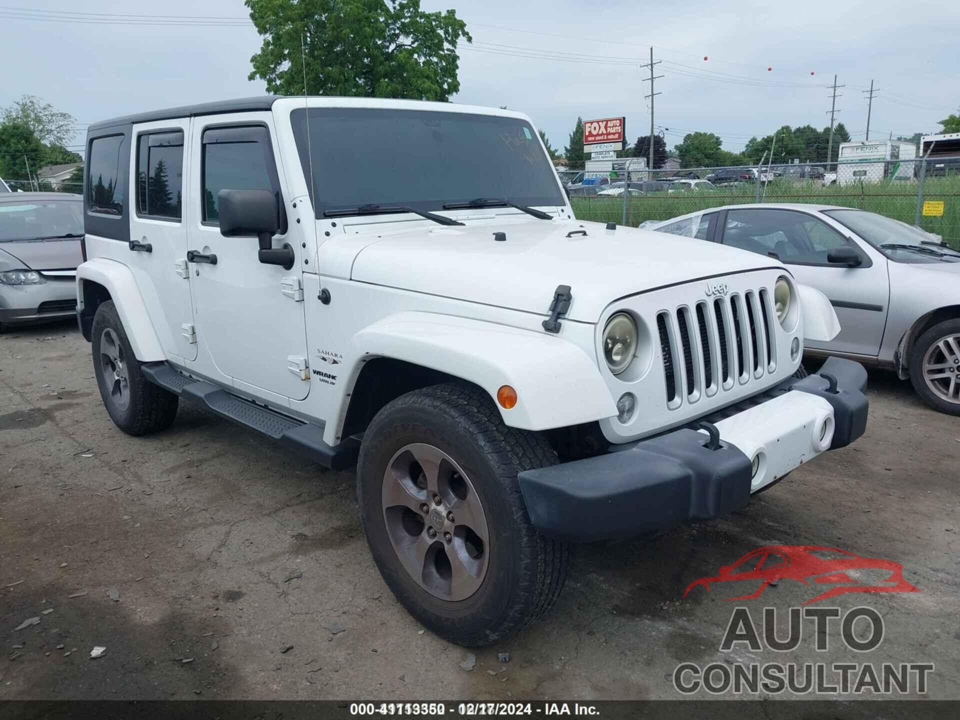 JEEP WRANGLER UNLIMITED 2016 - 1C4BJWEG1GL166373