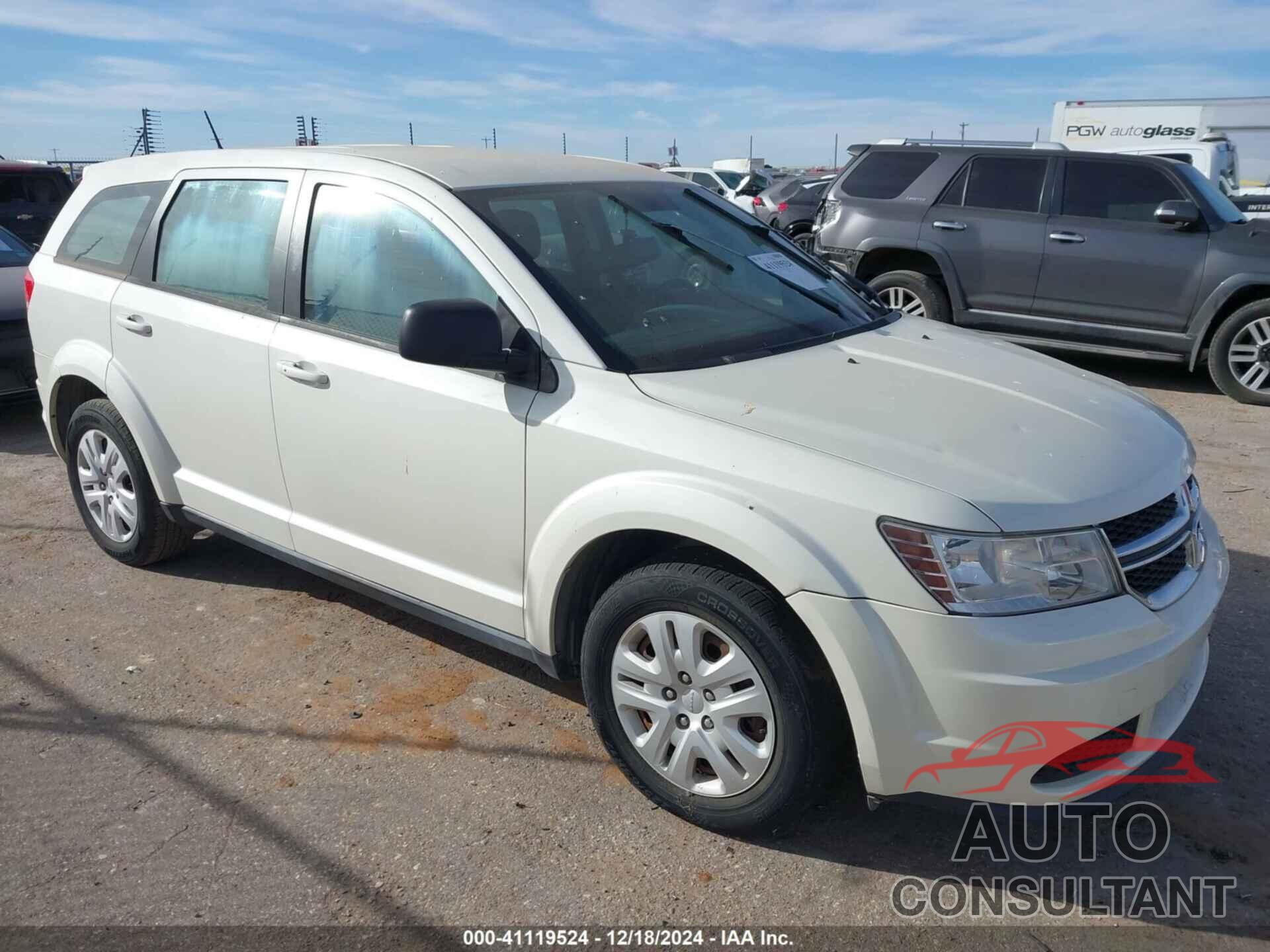 DODGE JOURNEY 2014 - 3C4PDCAB8ET209839