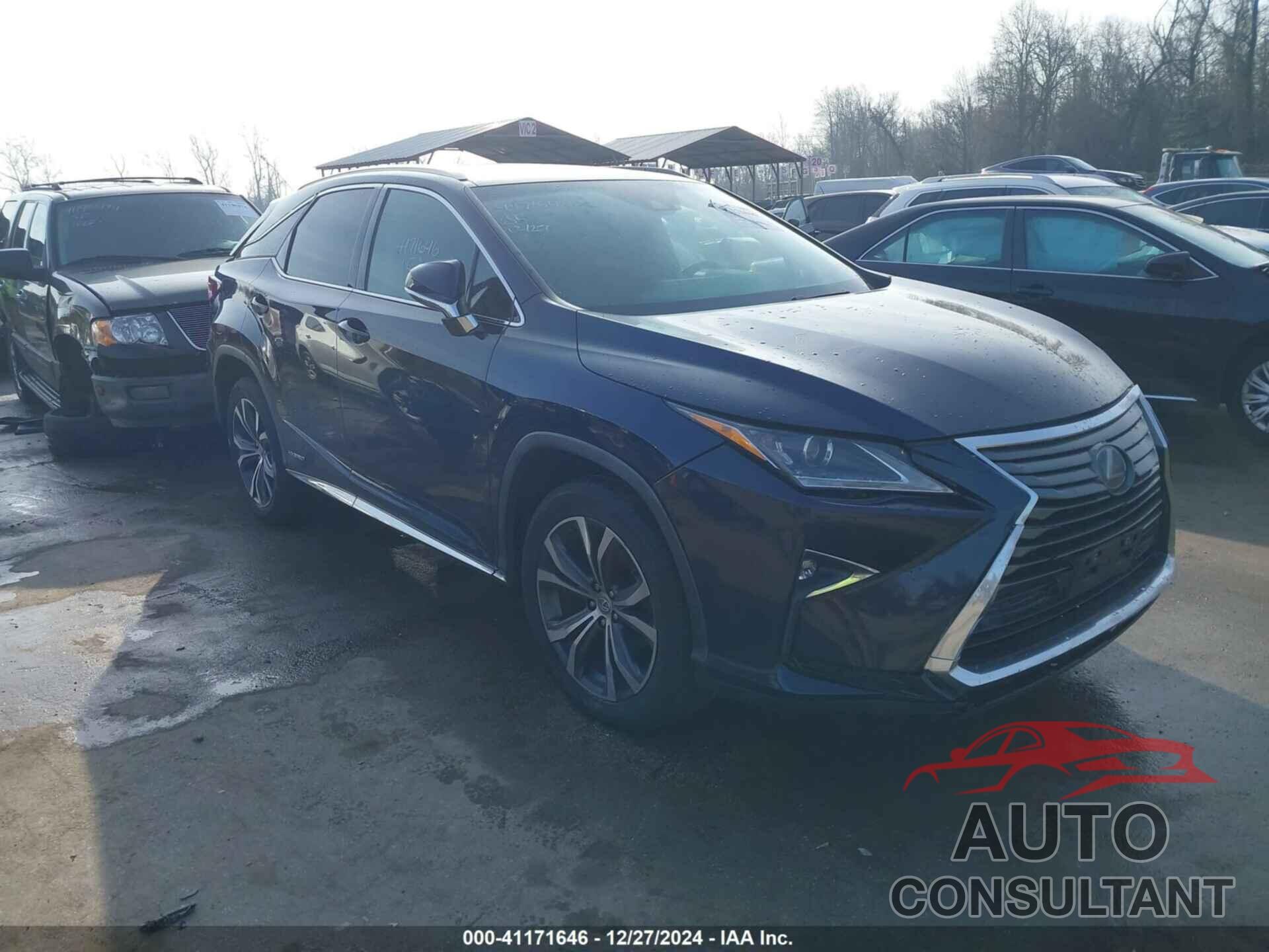 LEXUS RX 450H 2017 - 2T2BGMCA6HC016135