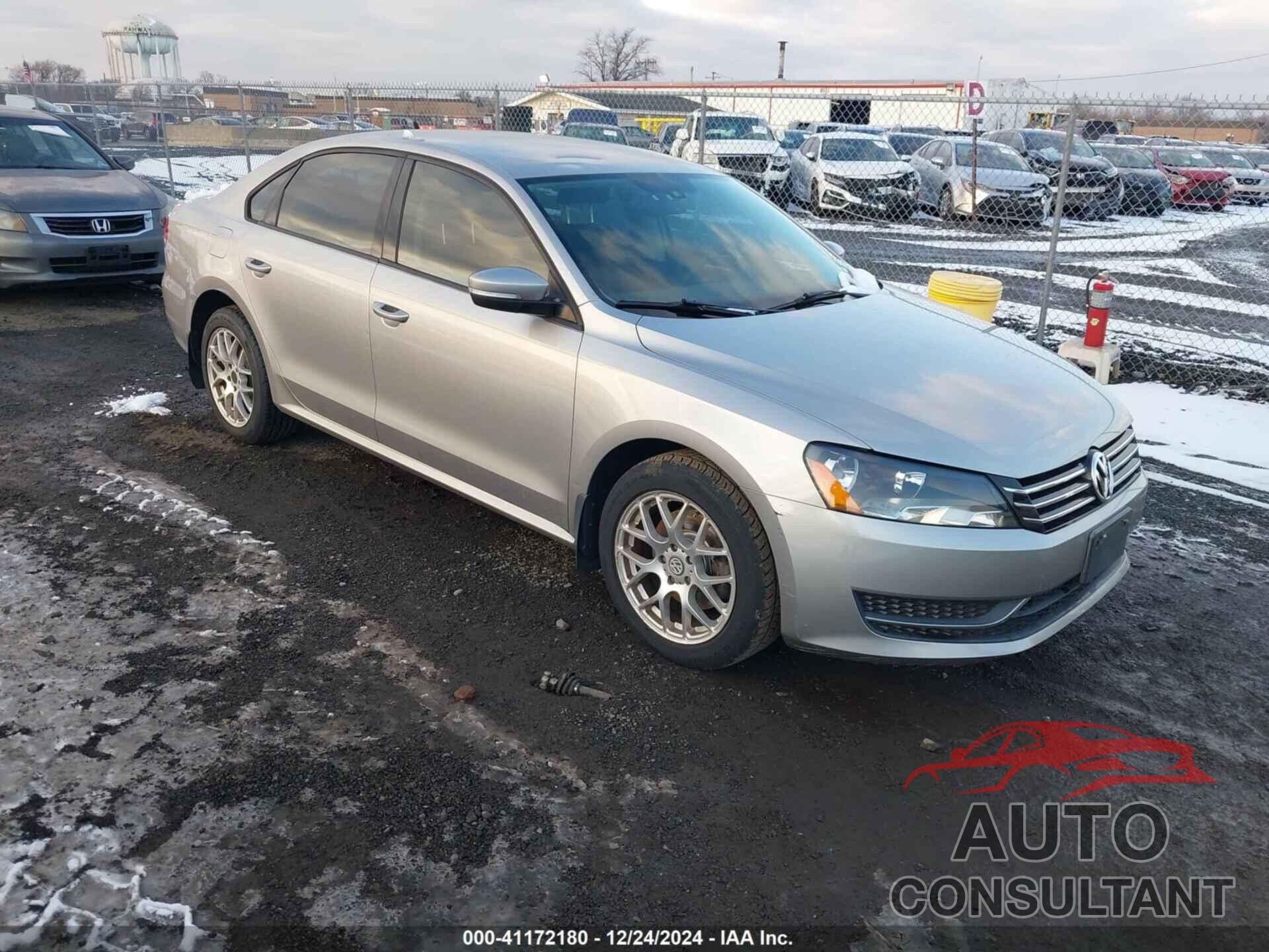 VOLKSWAGEN PASSAT 2014 - 1VWAT7A39EC060794