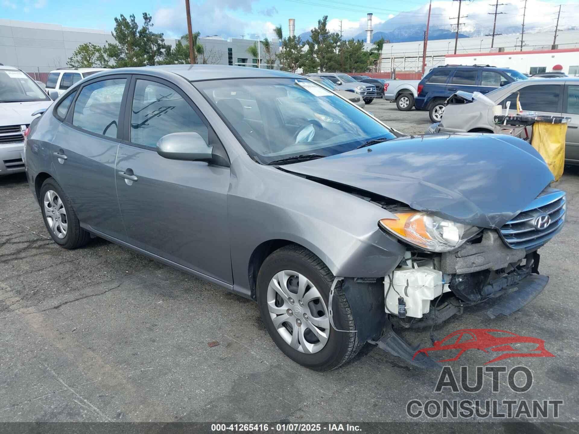 HYUNDAI ELANTRA 2010 - KMHDU4AD6AU924088