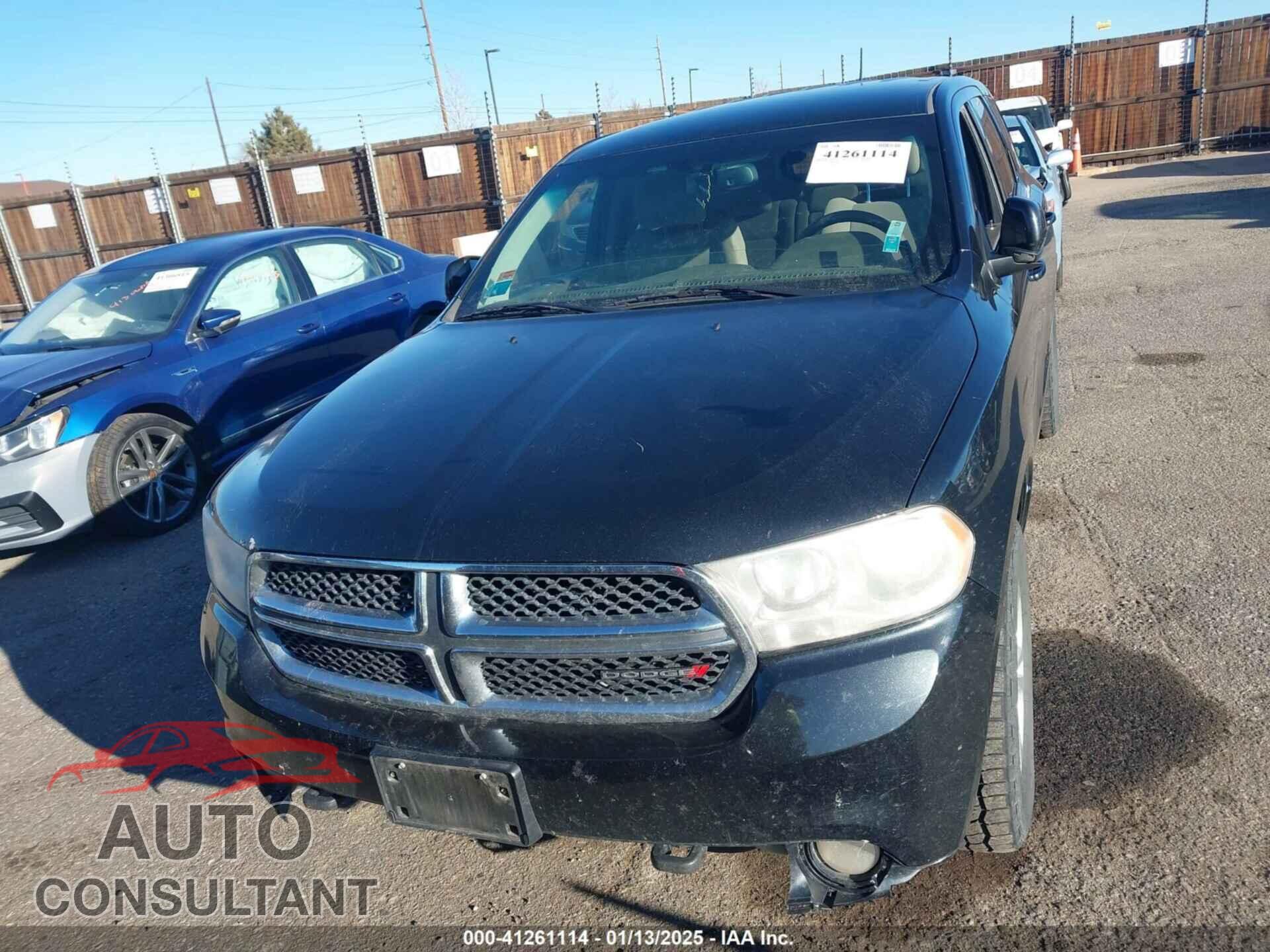 DODGE DURANGO 2013 - 1C4RDJAG8DC617731
