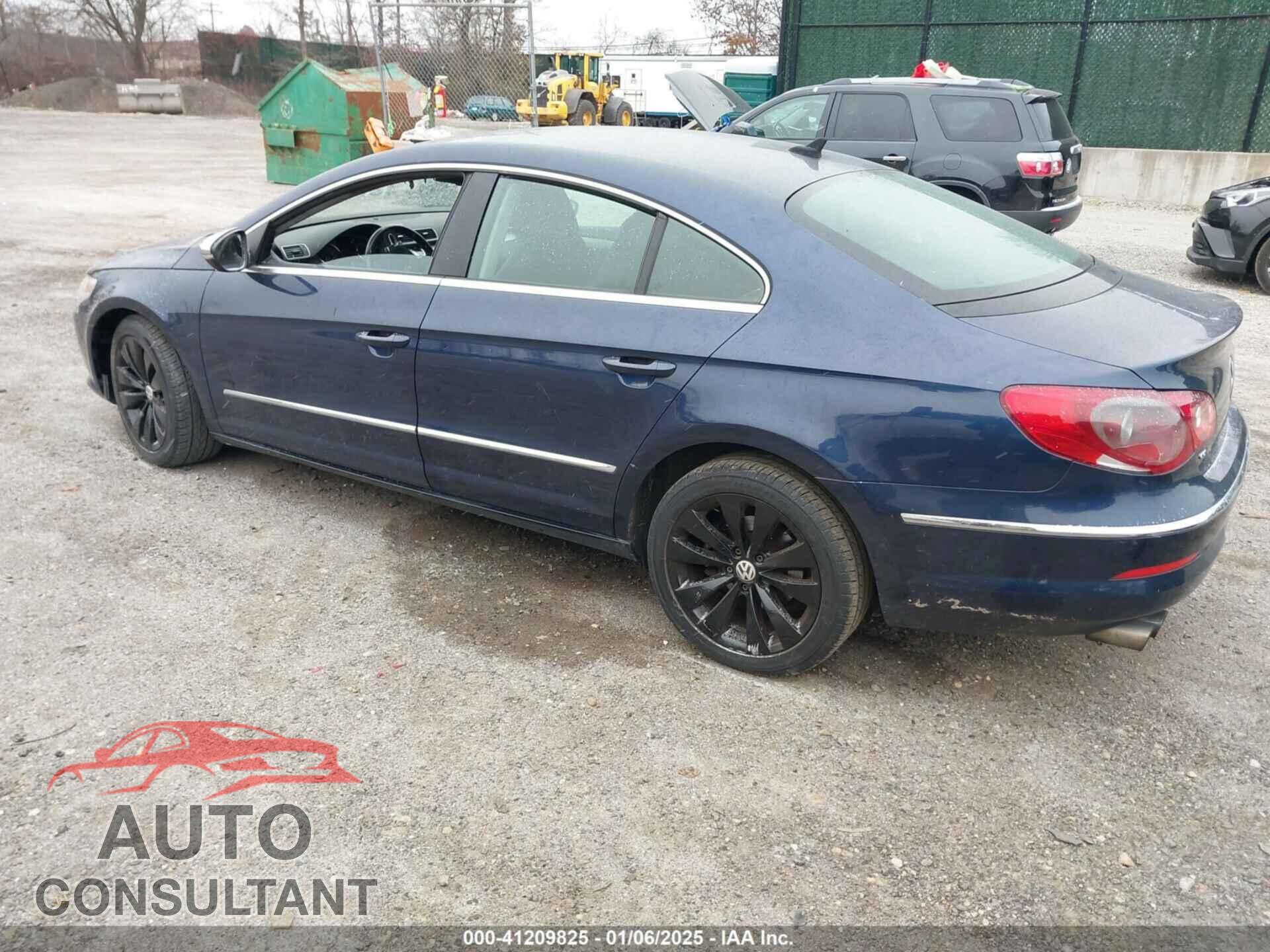 VOLKSWAGEN CC 2012 - WVWHP7AN1CE523729