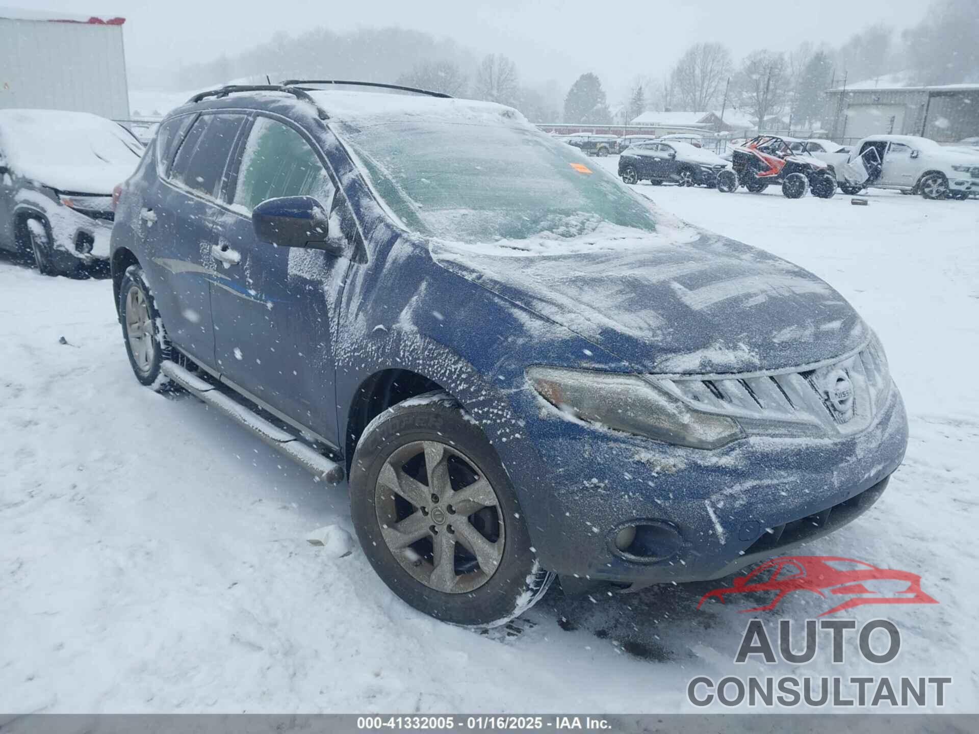 NISSAN MURANO 2009 - JN8AZ18W39W116879