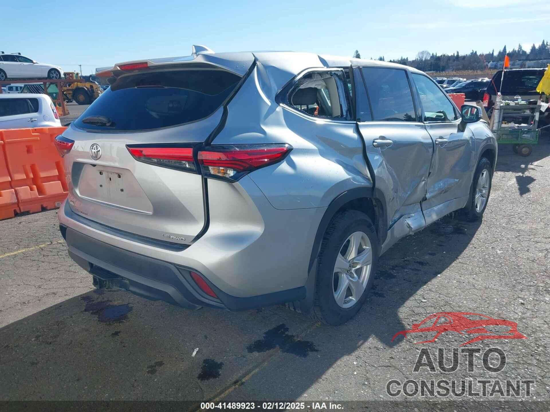 TOYOTA HIGHLANDER 2020 - 5TDBZRBH0LS045947