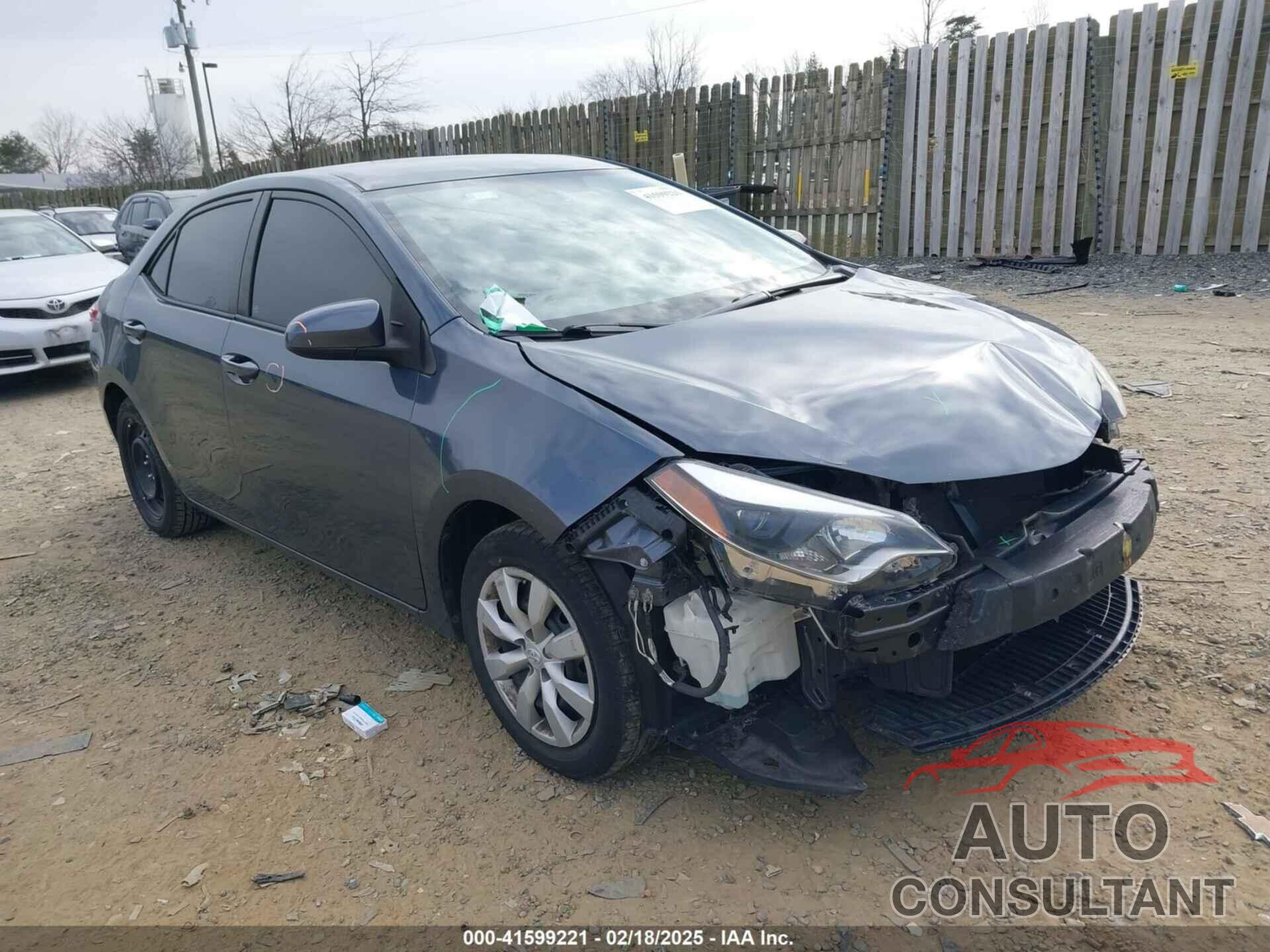 TOYOTA COROLLA 2016 - 2T1BURHE7GC702589