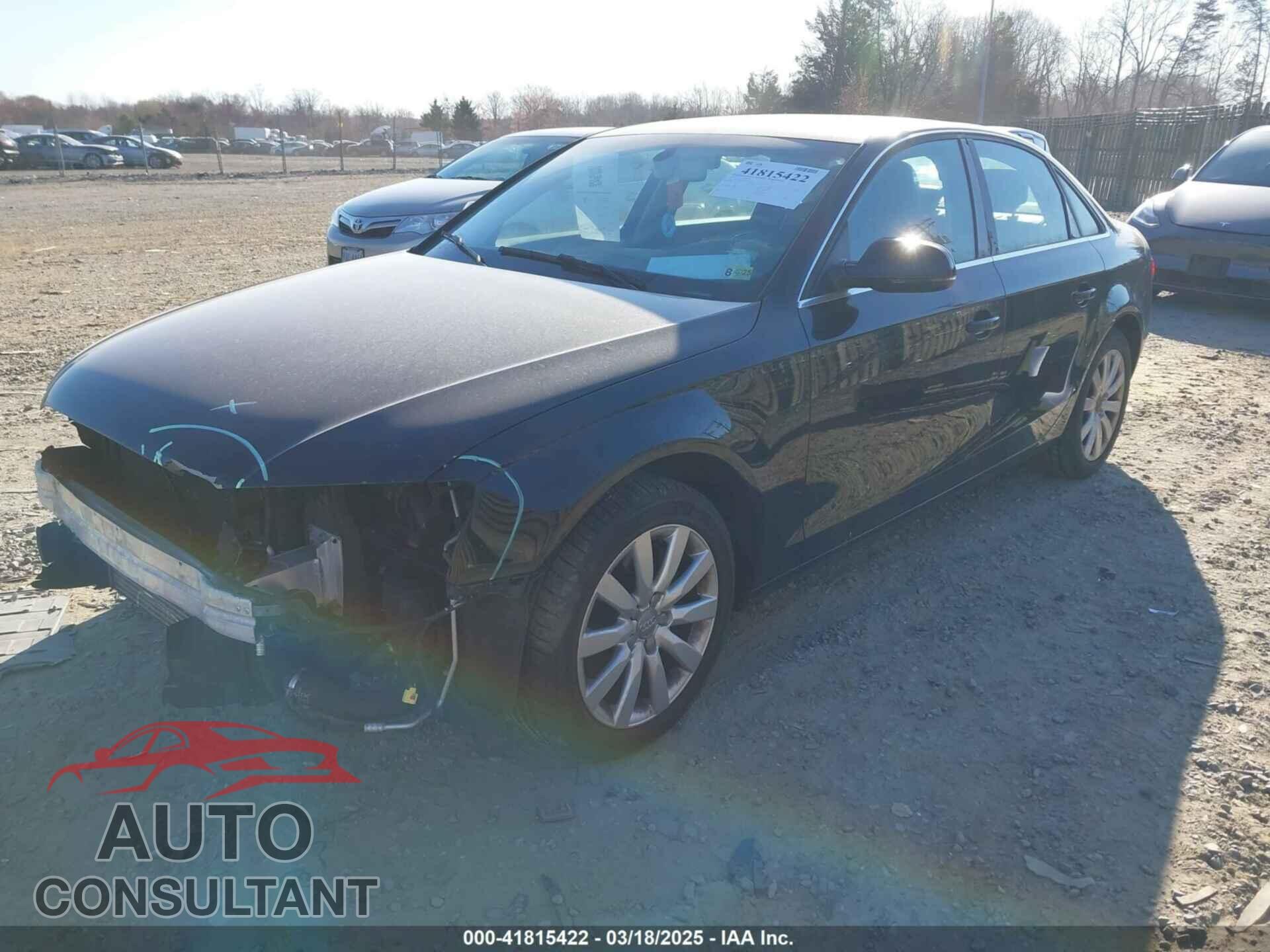 AUDI A4 2012 - WAUBFAFL5CN013202