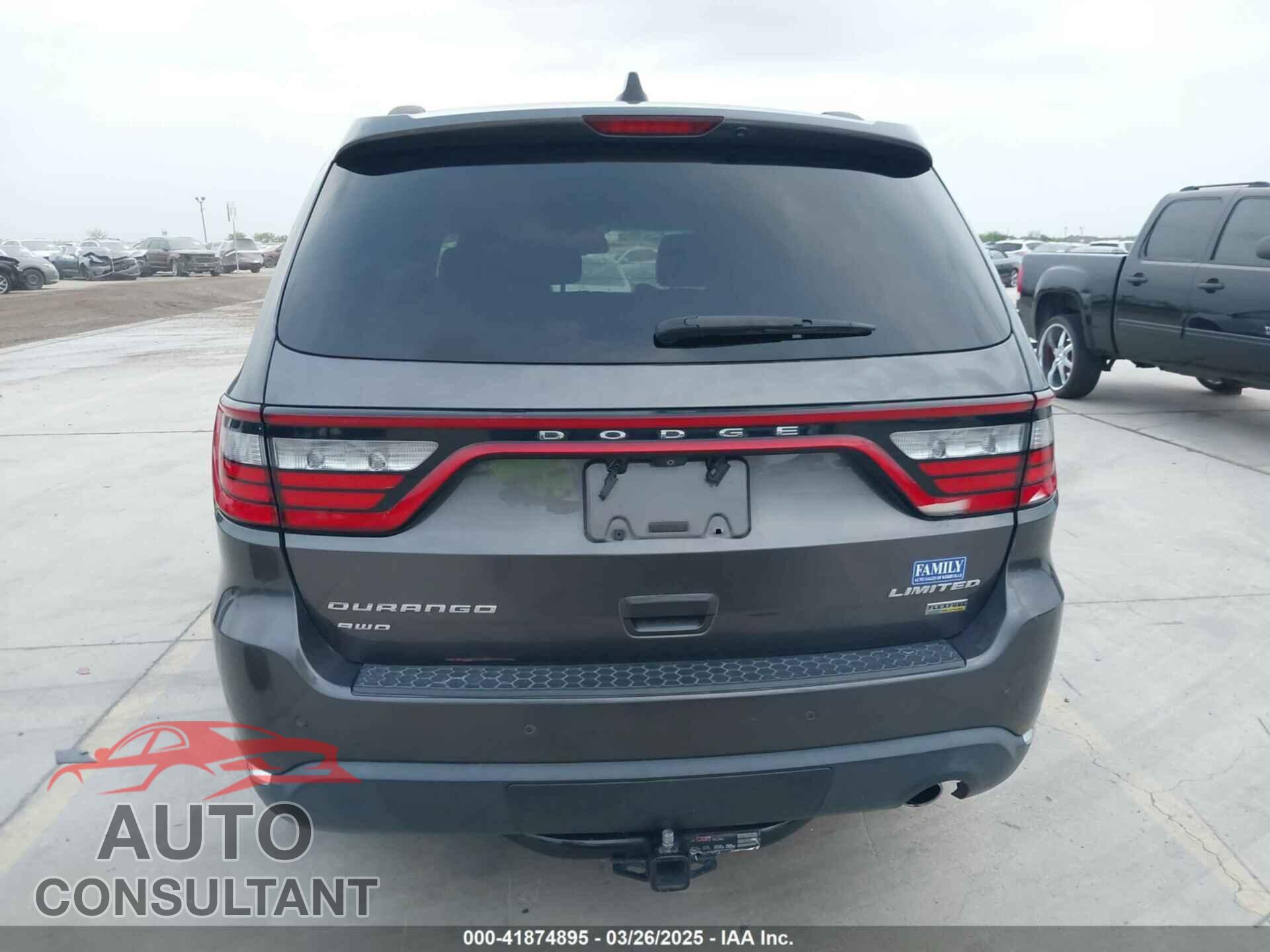 DODGE DURANGO 2015 - 1C4RDJDG8FC709565