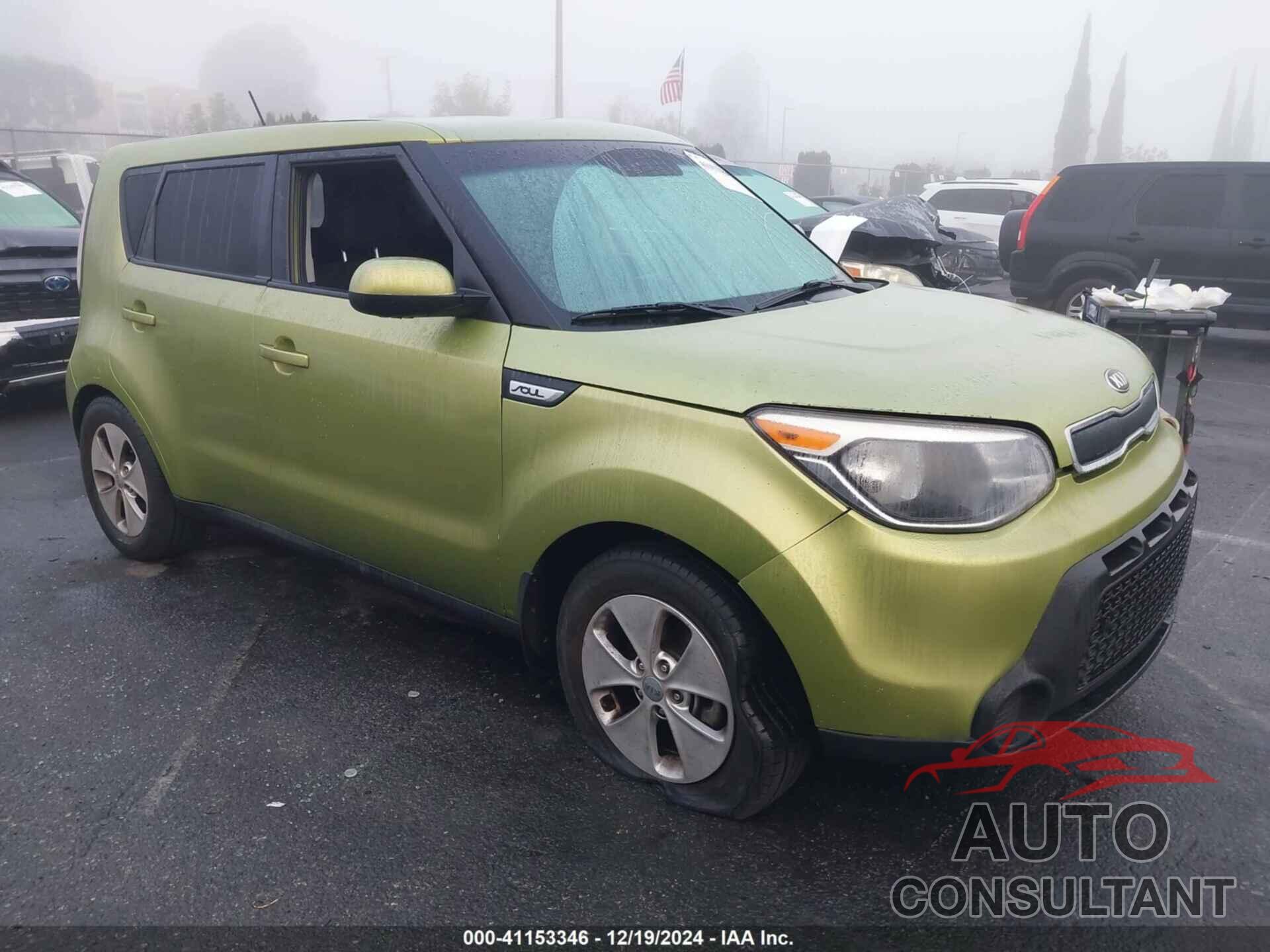 KIA SOUL 2015 - KNDJN2A28F7760596