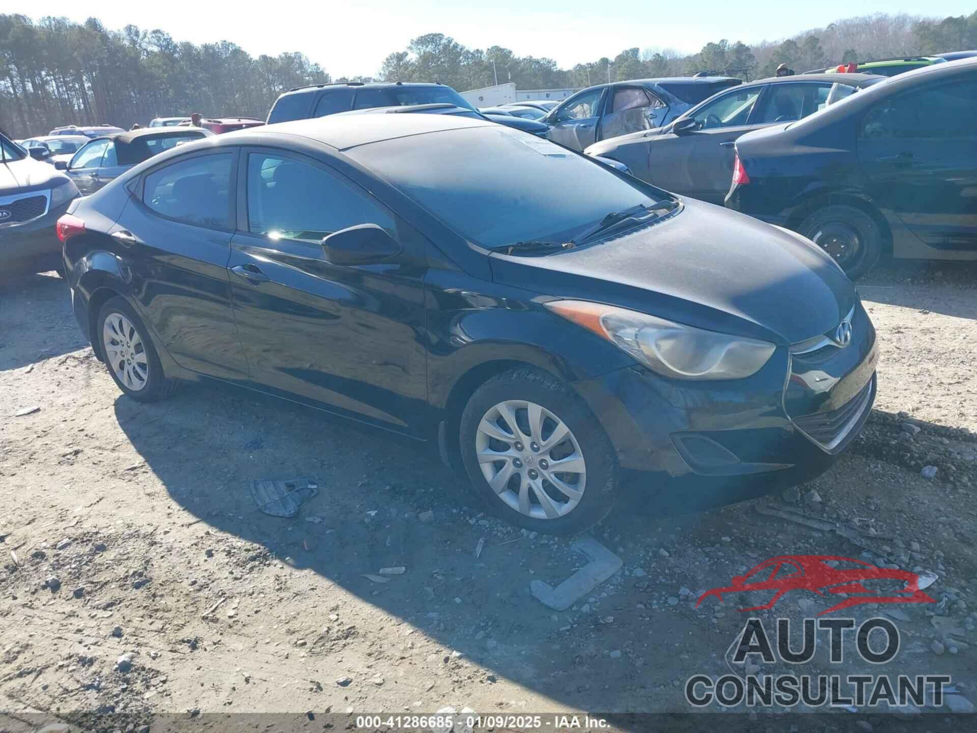 HYUNDAI ELANTRA 2012 - KMHDH4AE6CU365898