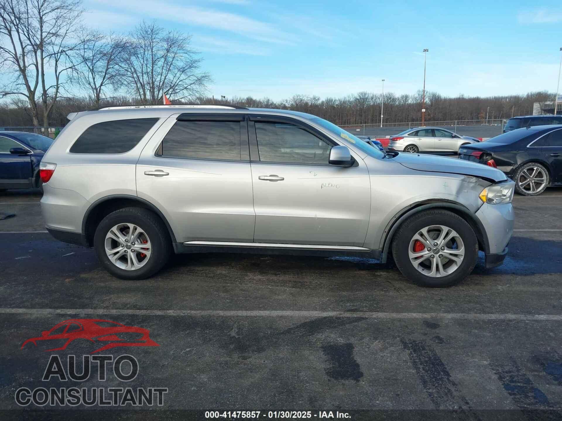DODGE DURANGO 2012 - 1C4RDJAG1CC112693