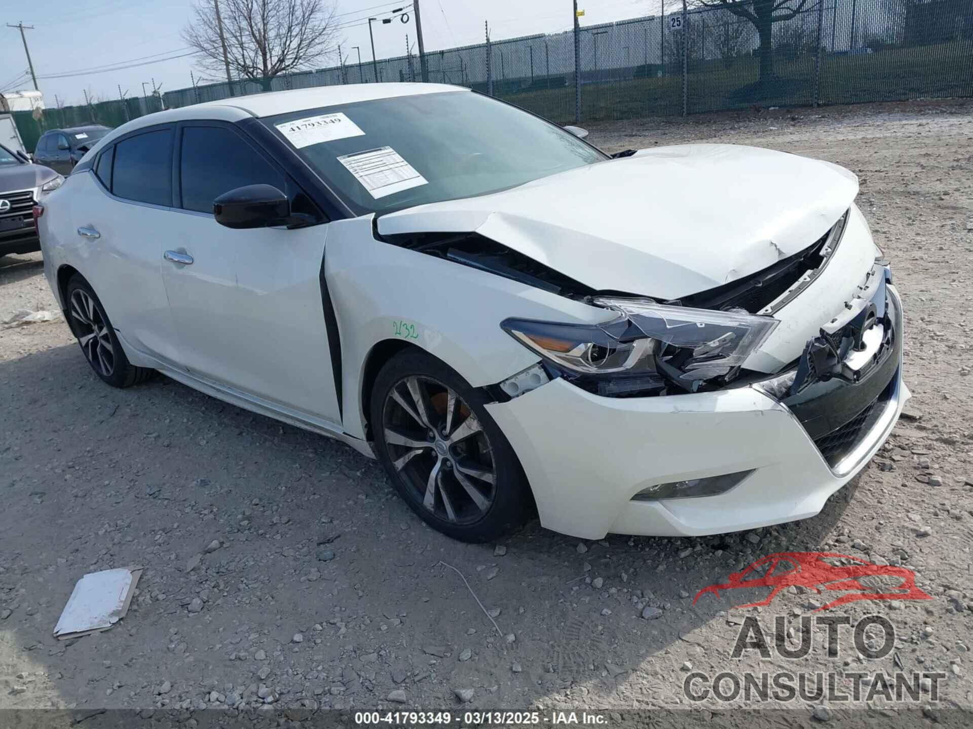 NISSAN MAXIMA 2016 - 1N4AA6AP0GC904137