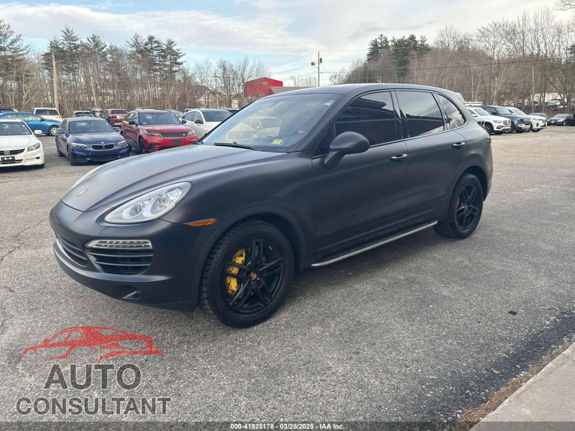 PORSCHE CAYENNE 2013 - WP1AF2A23DLA34855