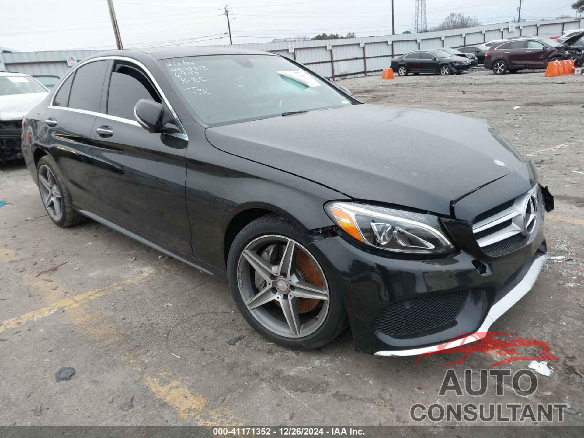 MERCEDES-BENZ C 300 2015 - 55SWF4KB2FU036943